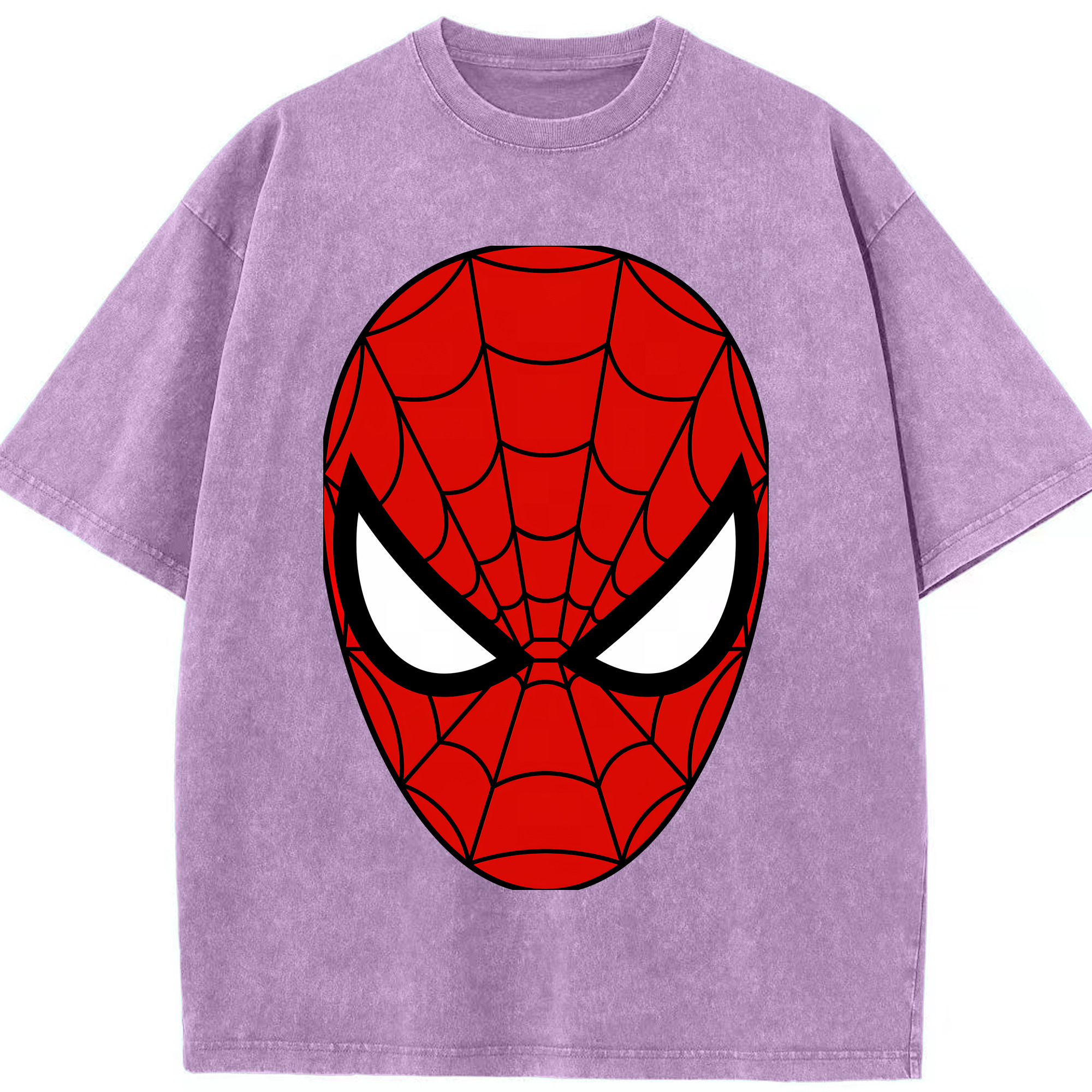 （画像用） Spider Man スパイダーマン 綿100% ヴィンテージ風 半袖Tシャツ（フロントプリント）
