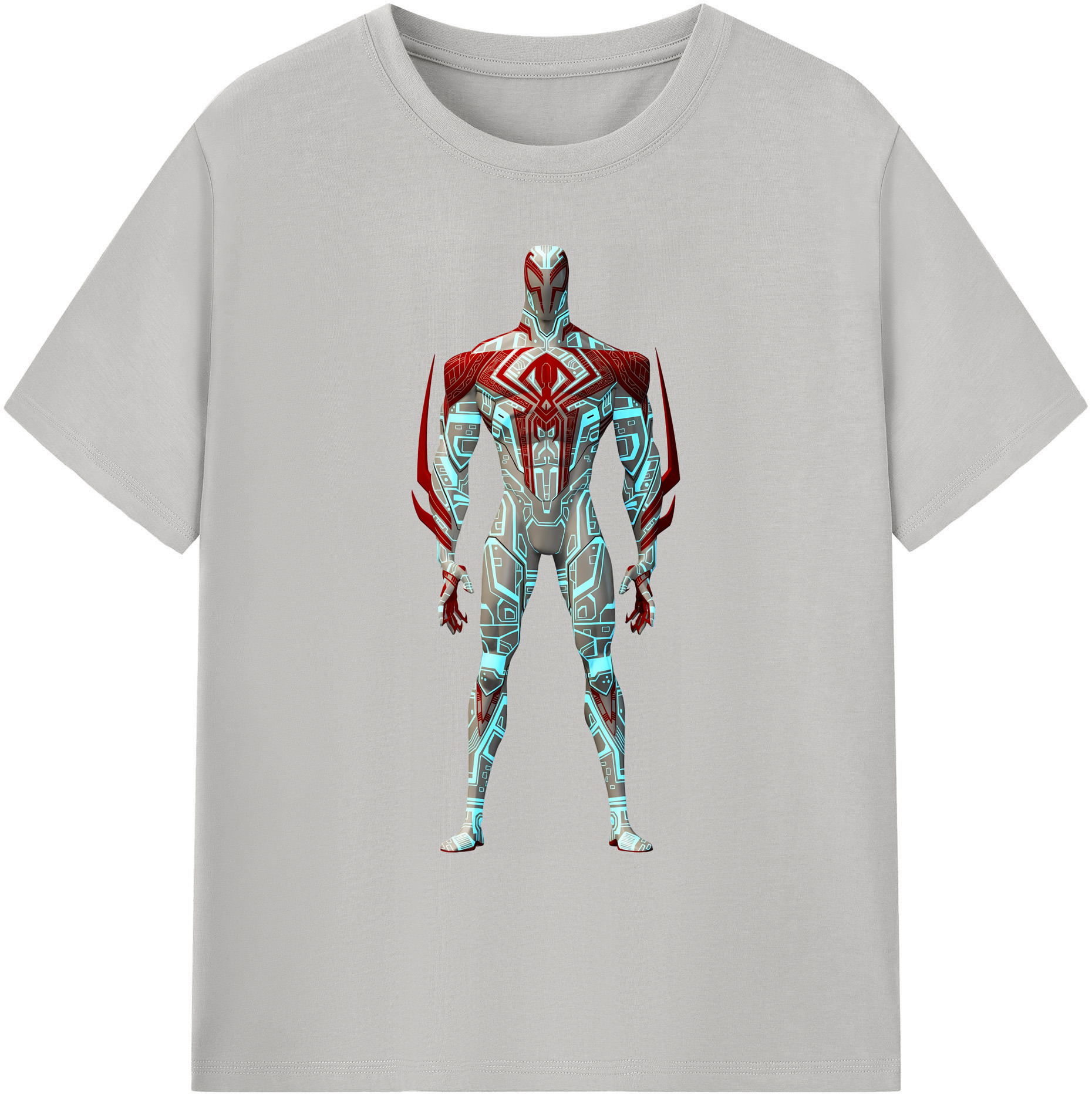 （画像用） Spider Man スパイダーマン 綿100％ メンズ半袖Tシャツ｜肌触りやわらか＆通気性