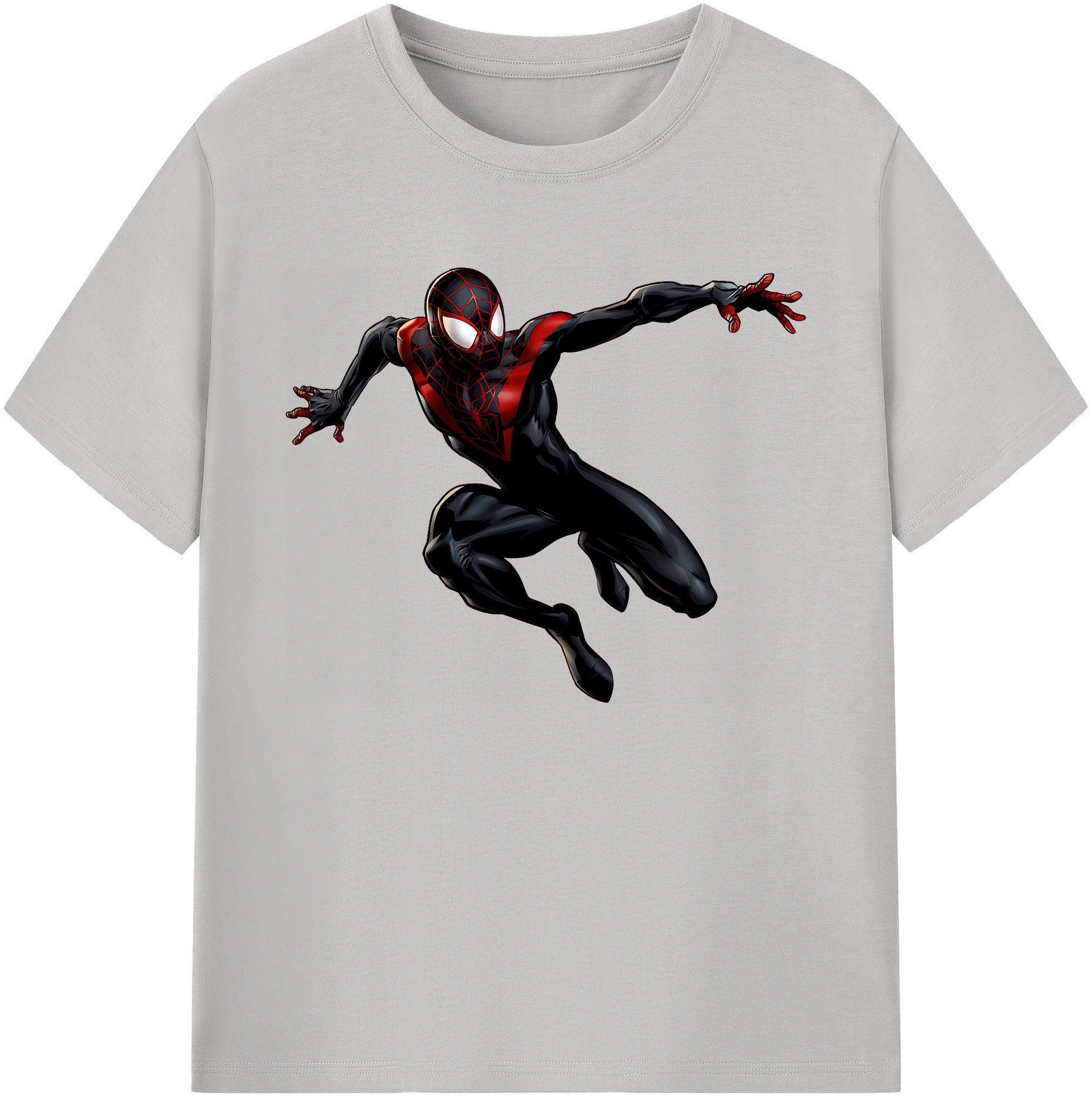 （画像用） Spider Man スパイダーマン 綿100％ メンズ半袖Tシャツ｜肌触りやわらか＆通気性