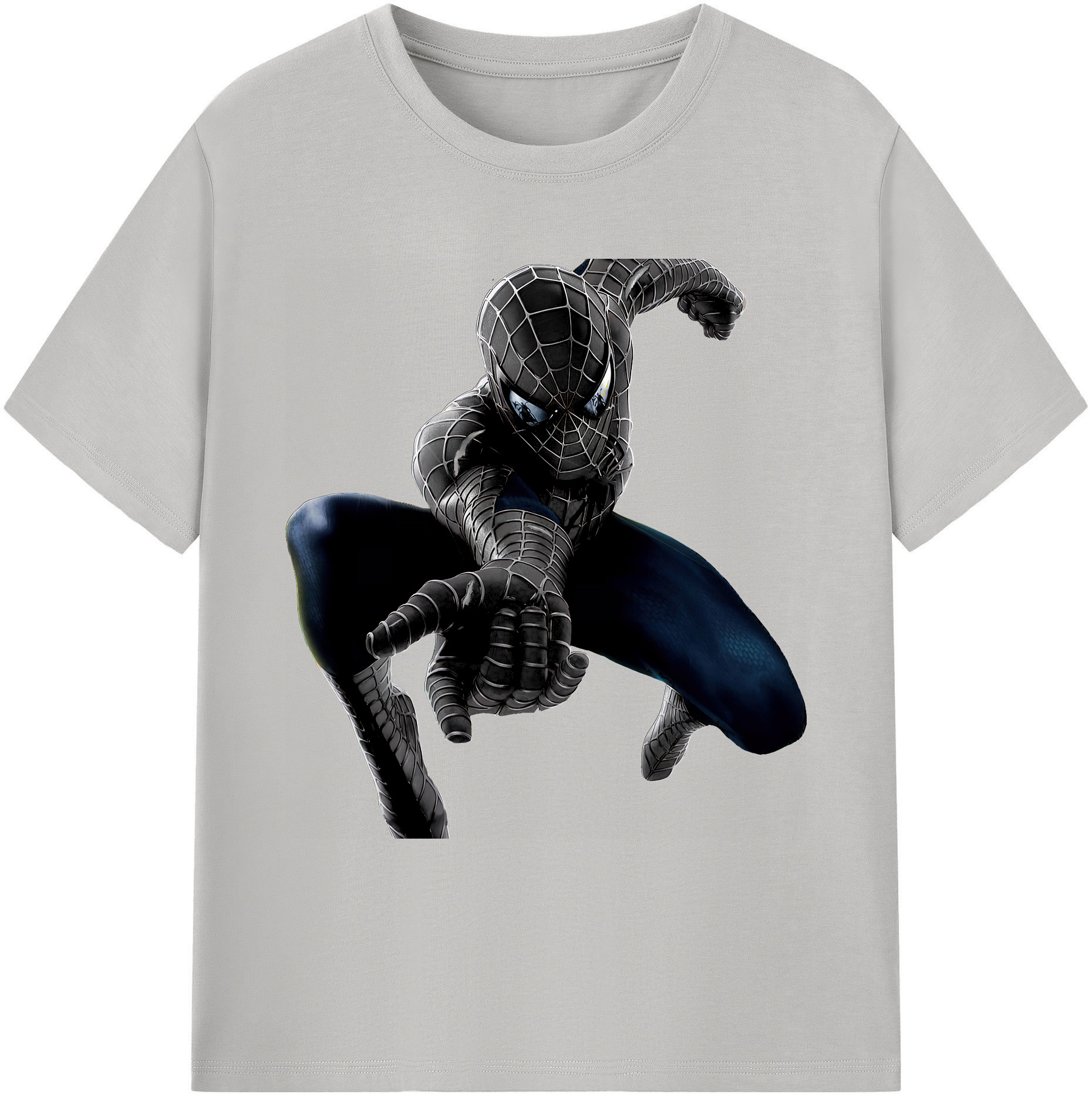 （画像用） Spider Man スパイダーマン 綿100％ メンズ半袖Tシャツ｜肌触りやわらか＆通気性