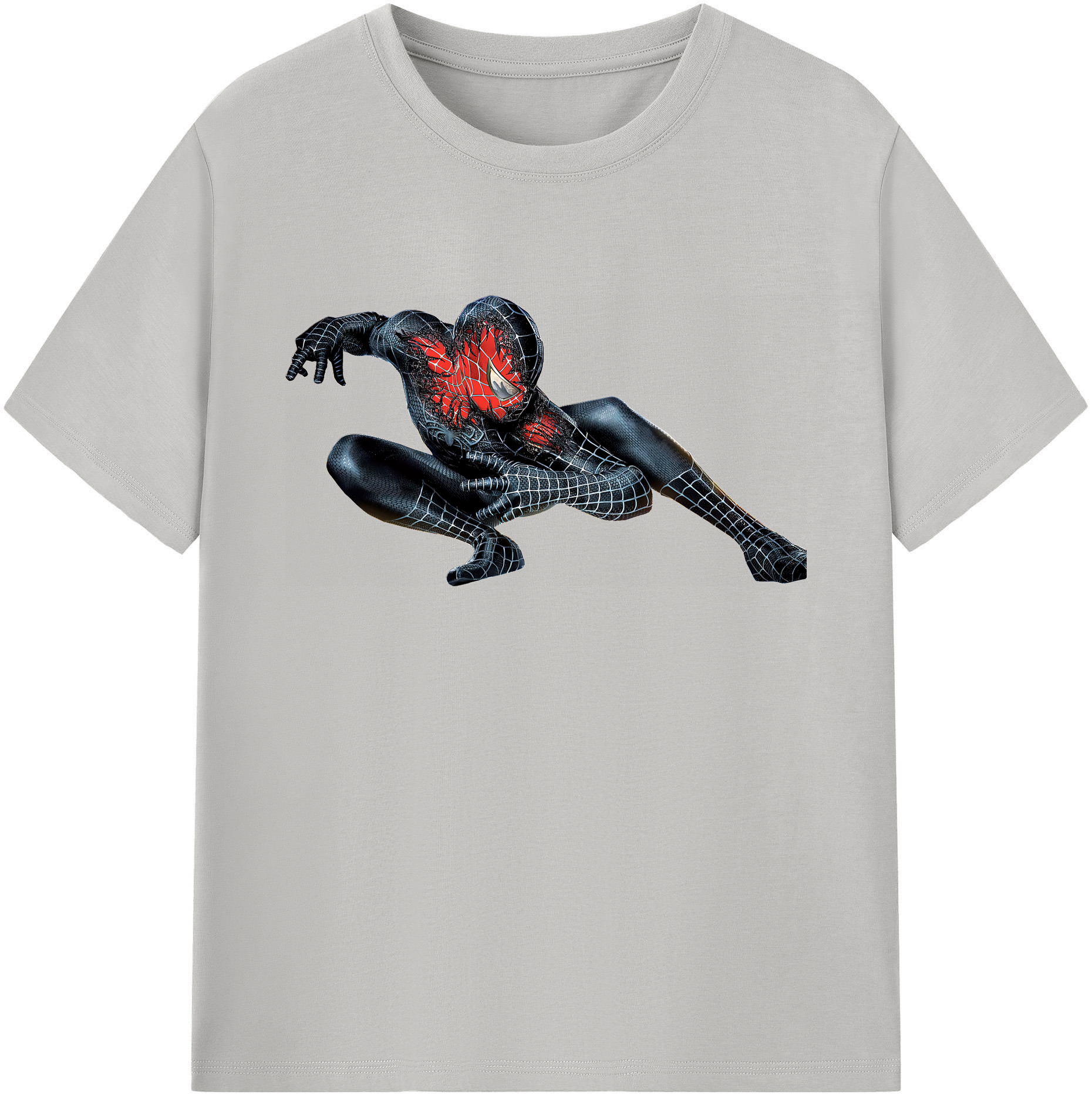 （画像用） Spider Man スパイダーマン 綿100％ メンズ半袖Tシャツ｜肌触りやわらか＆通気性