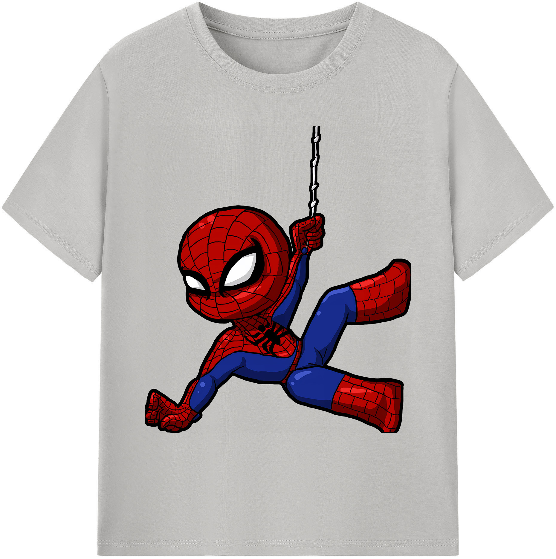（画像用） Spider Man スパイダーマン 綿100％ メンズ半袖Tシャツ｜肌触りやわらか＆通気性