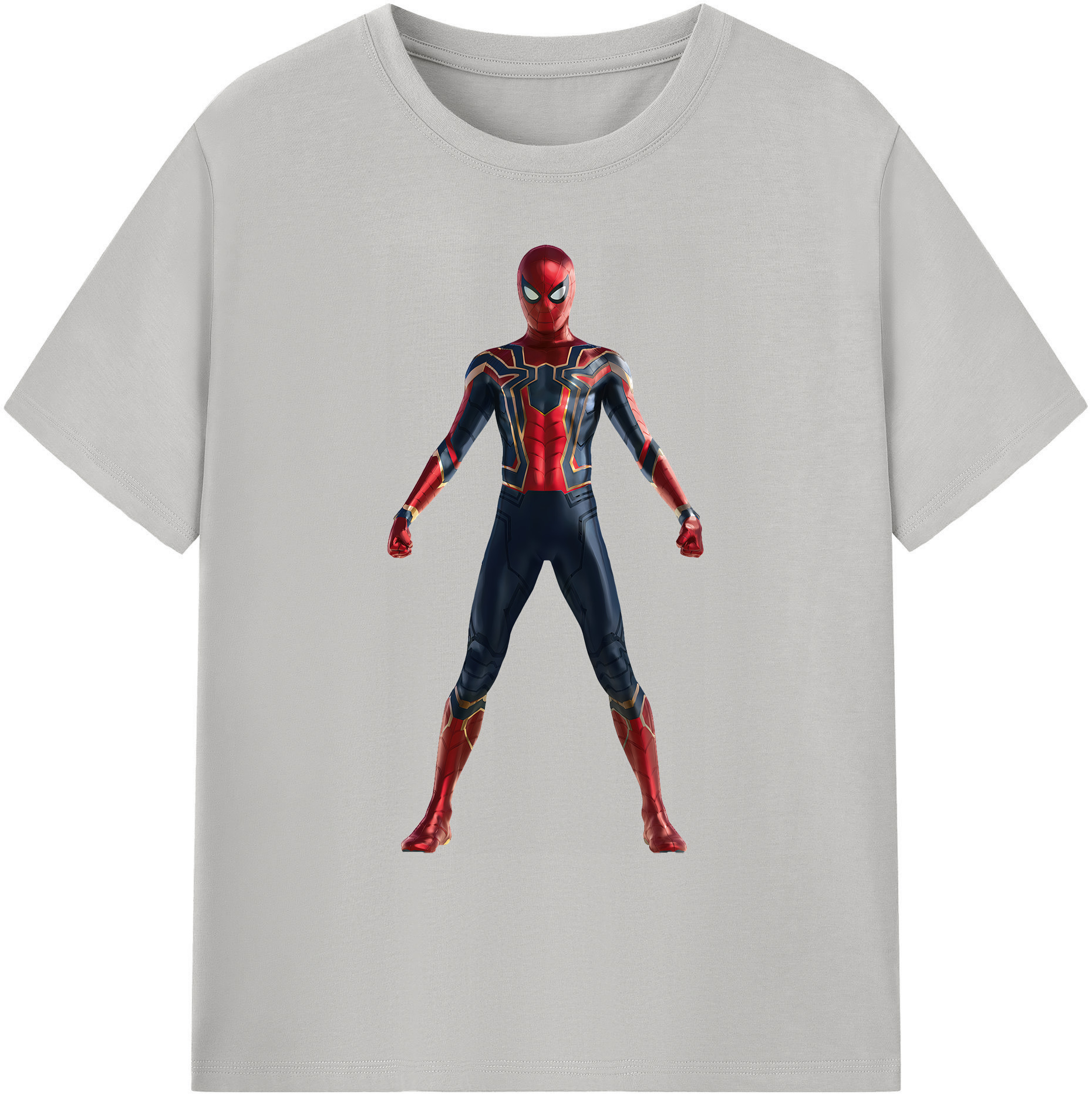 （画像用） Spider Man スパイダーマン 綿100％ メンズ半袖Tシャツ｜肌触りやわらか＆通気性