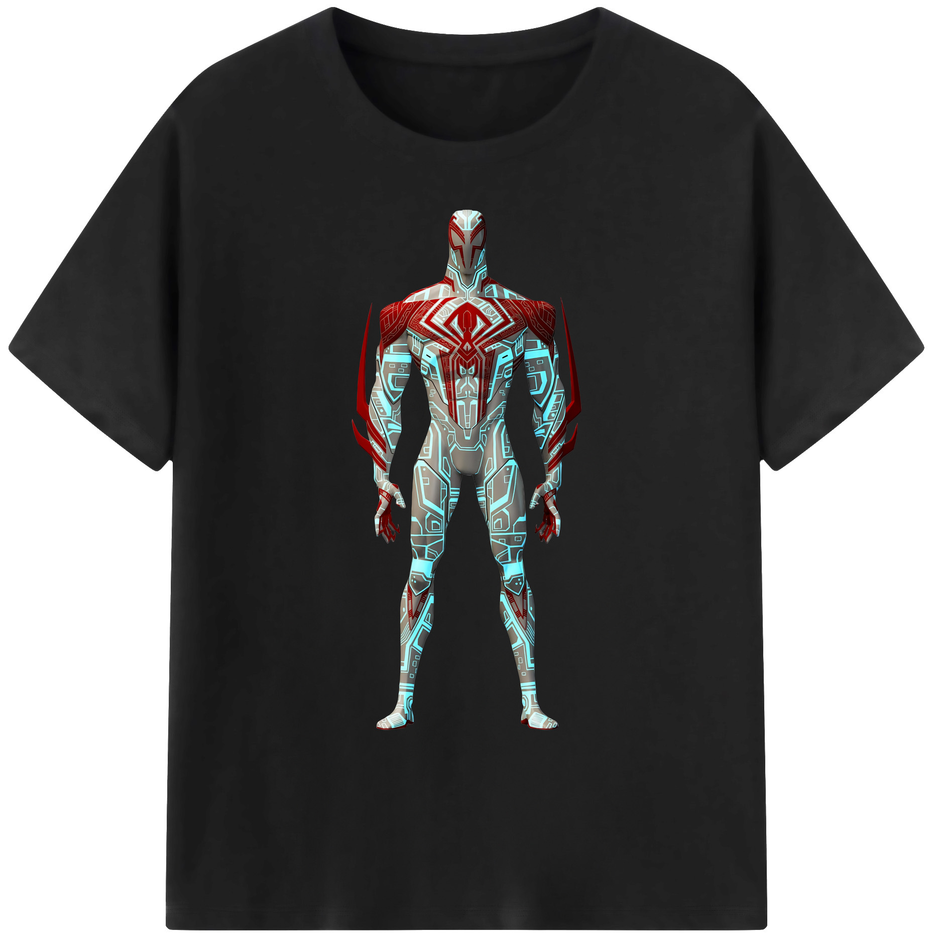 （画像用） Spider Man スパイダーマン 綿100％ メンズ半袖Tシャツ｜肌触りやわらか＆通気性