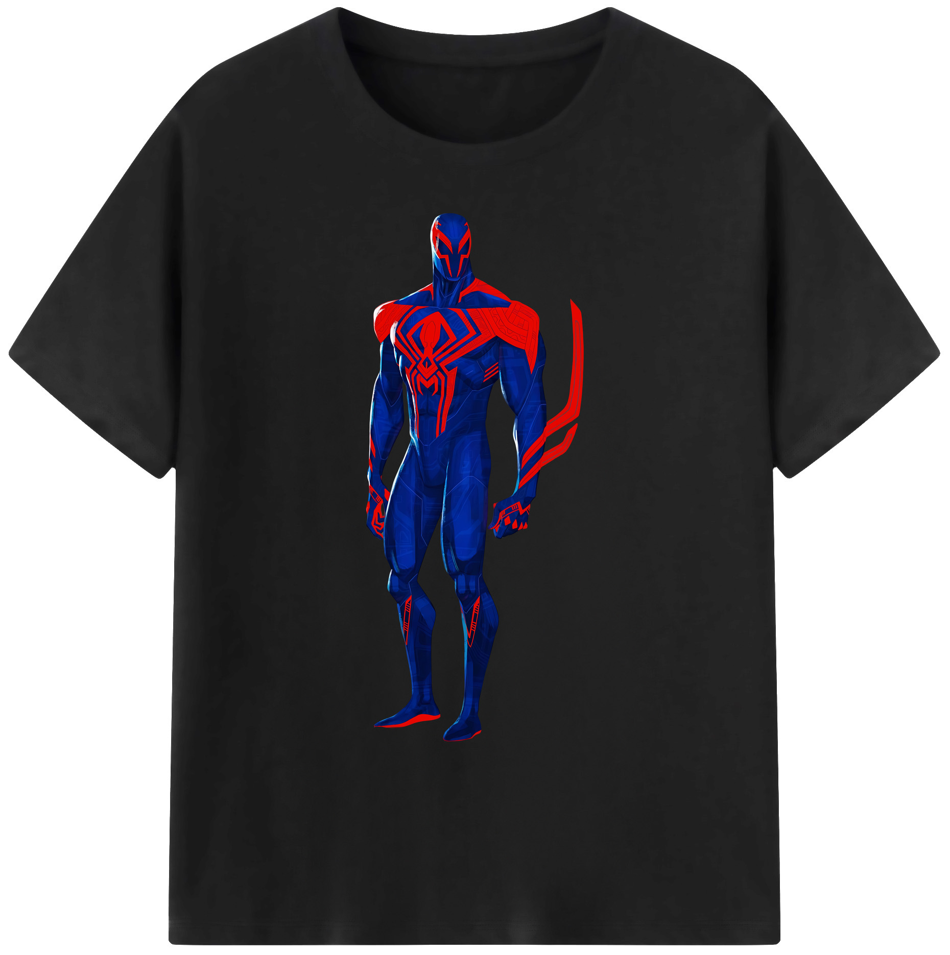 （画像用） Spider Man スパイダーマン 綿100％ メンズ半袖Tシャツ｜肌触りやわらか＆通気性