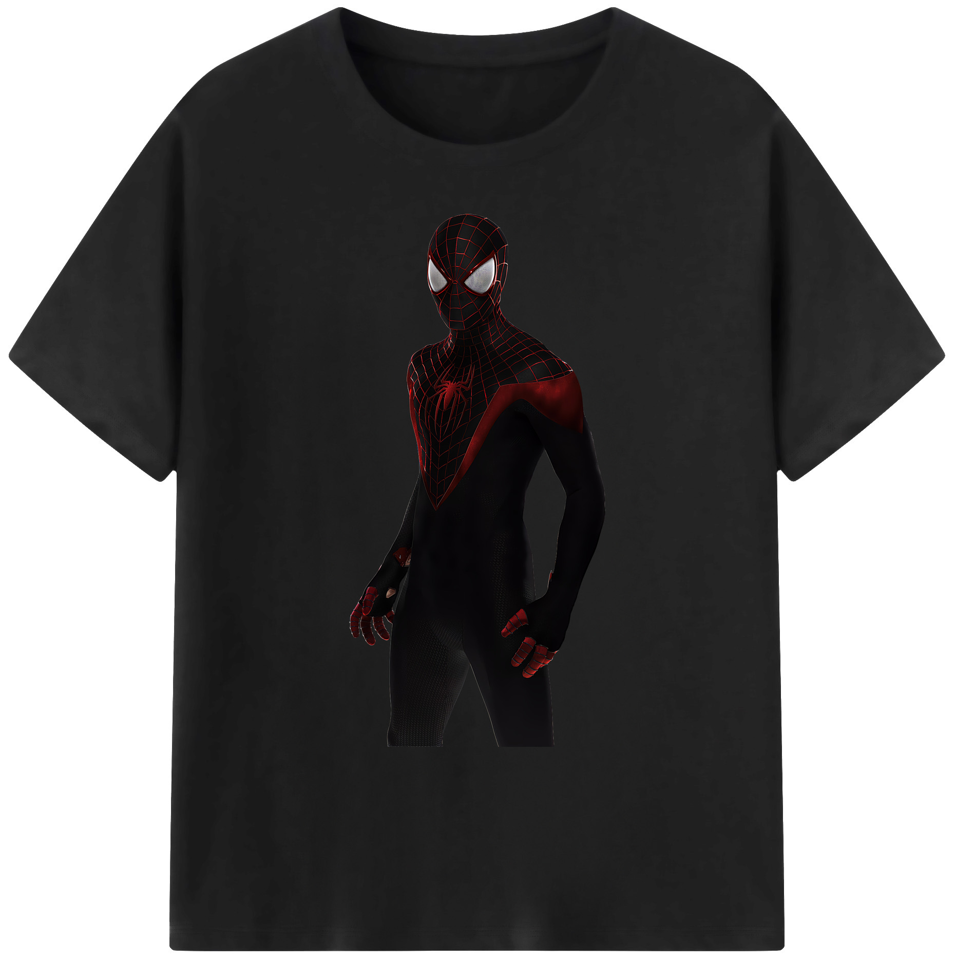 （画像用） Spider Man スパイダーマン 綿100％ メンズ半袖Tシャツ｜肌触りやわらか＆通気性