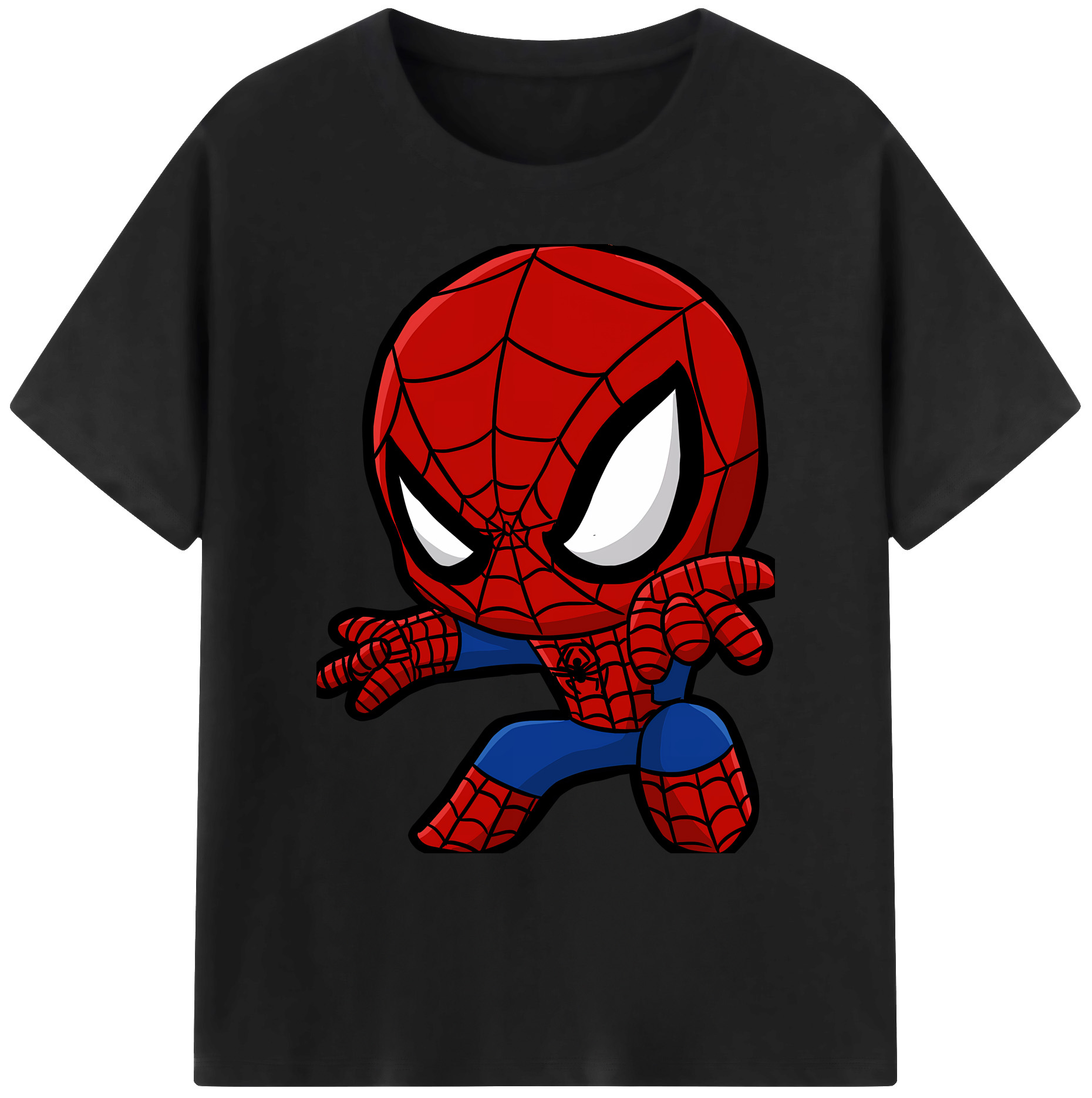 （画像用） Spider Man スパイダーマン 綿100％ メンズ半袖Tシャツ｜肌触りやわらか＆通気性
