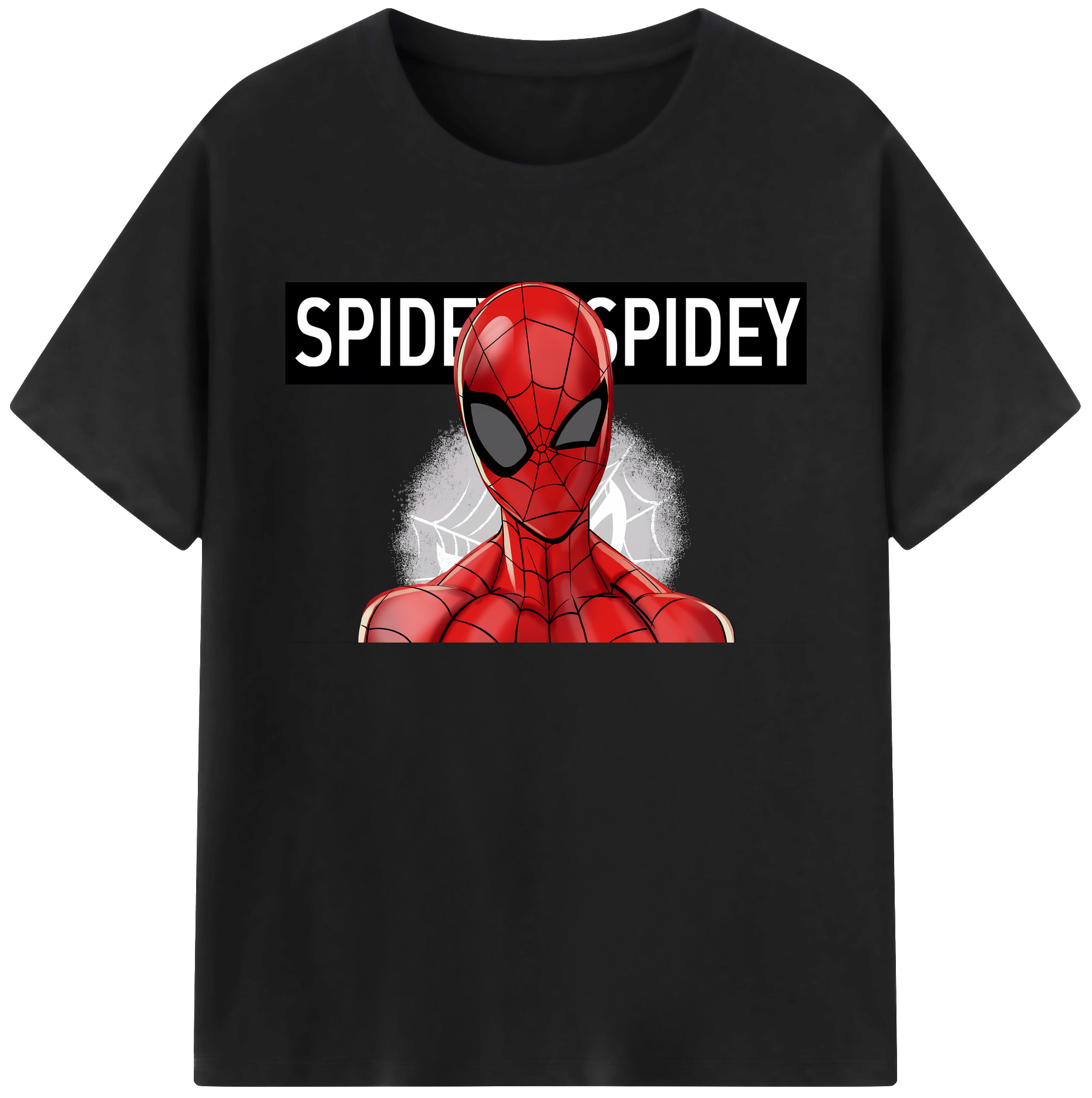 （画像用） Spider Man スパイダーマン 綿100％ メンズ半袖Tシャツ｜肌触りやわらか＆通気性
