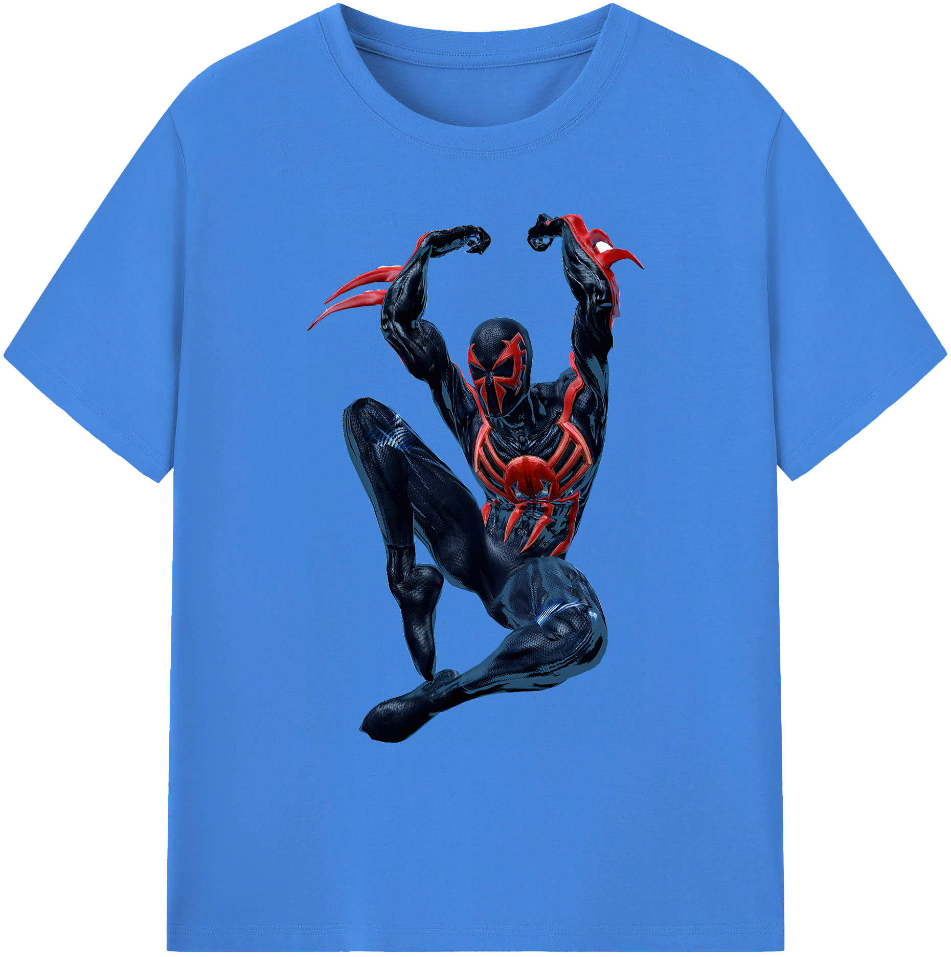 （画像用） Spider Man スパイダーマン 綿100％ メンズ半袖Tシャツ｜肌触りやわらか＆通気性