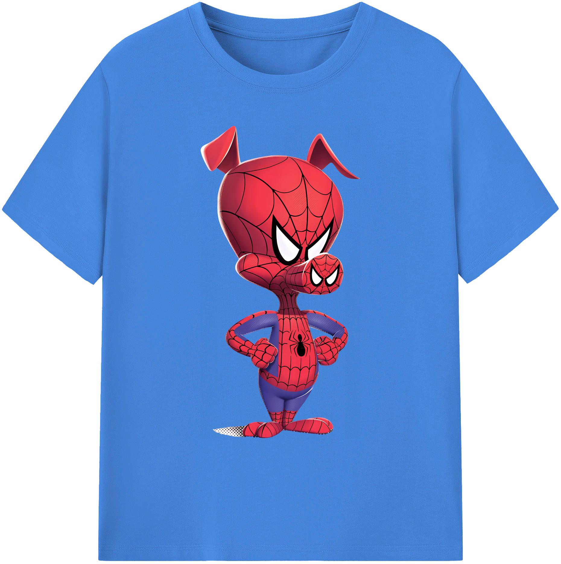 （画像用） Spider Man スパイダーマン 綿100％ メンズ半袖Tシャツ｜肌触りやわらか＆通気性