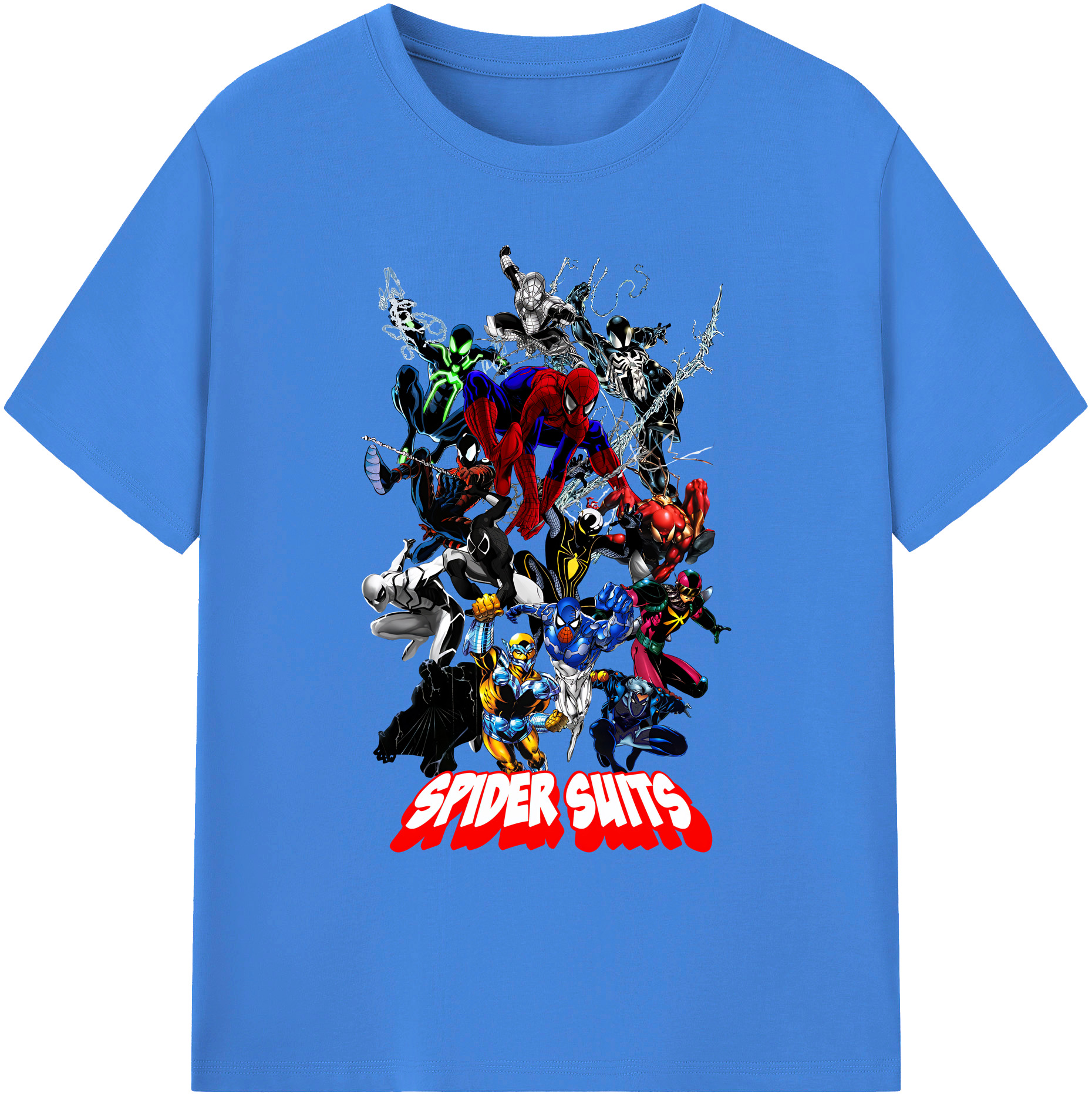 （画像用） Spider Man スパイダーマン 綿100％ メンズ半袖Tシャツ｜肌触りやわらか＆通気性