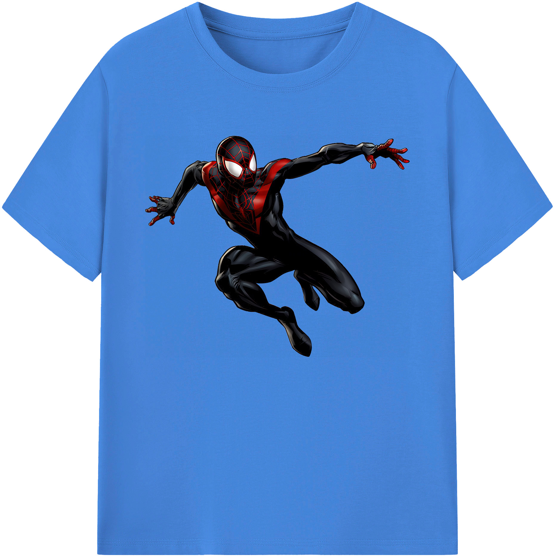 （画像用） Spider Man スパイダーマン 綿100％ メンズ半袖Tシャツ｜肌触りやわらか＆通気性