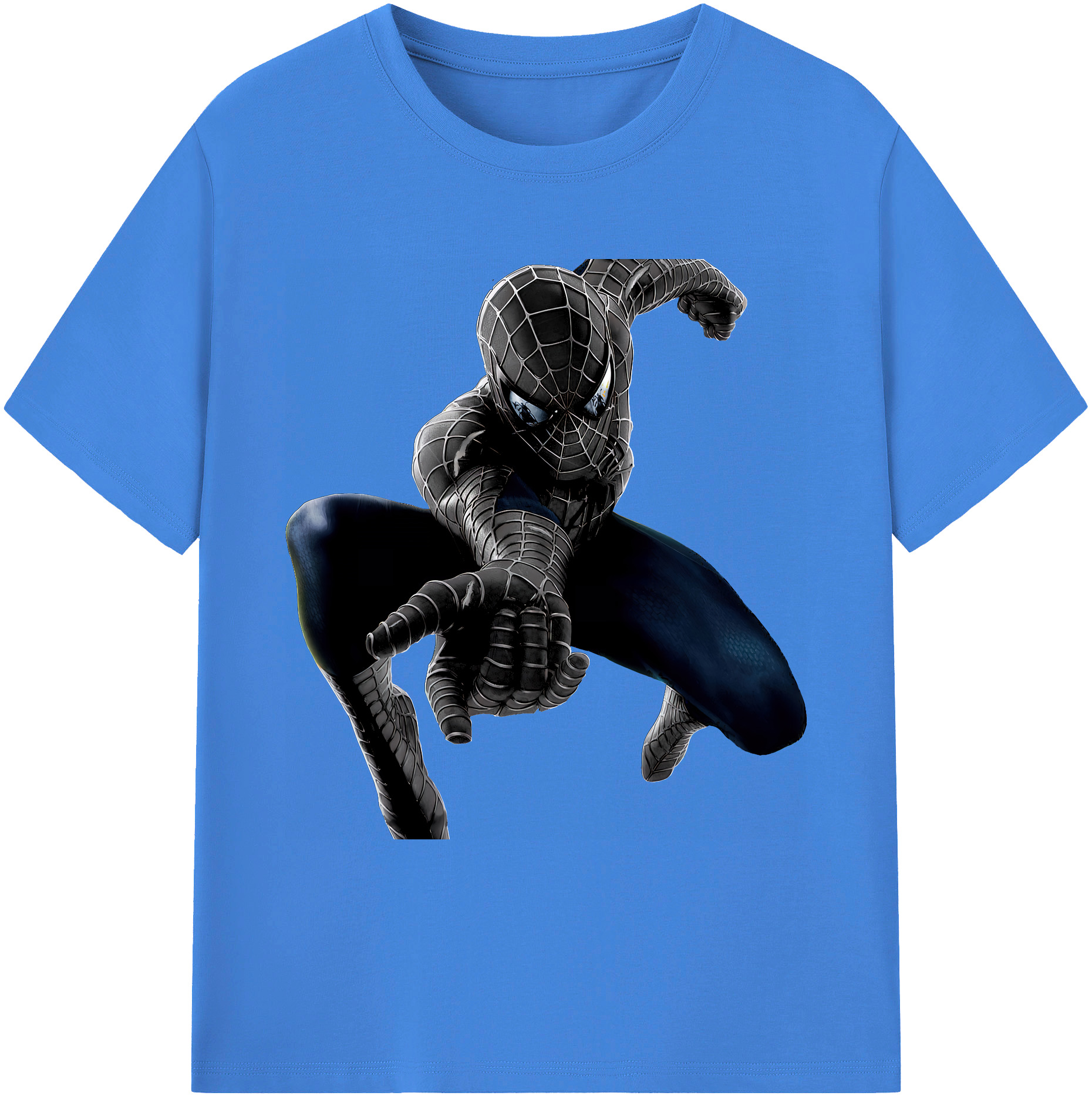 （画像用） Spider Man スパイダーマン 綿100％ メンズ半袖Tシャツ｜肌触りやわらか＆通気性
