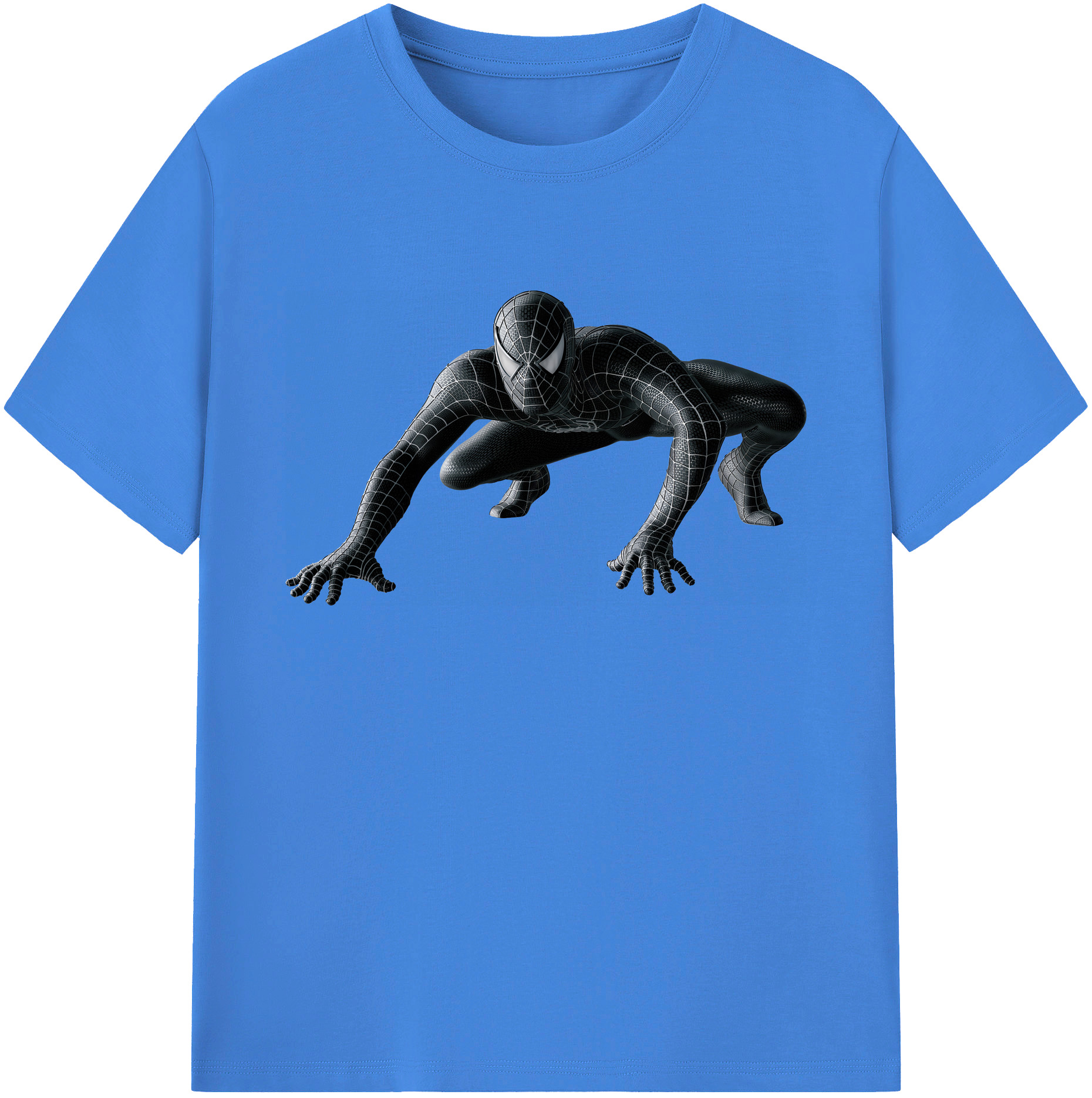 （画像用） Spider Man スパイダーマン 綿100％ メンズ半袖Tシャツ｜肌触りやわらか＆通気性