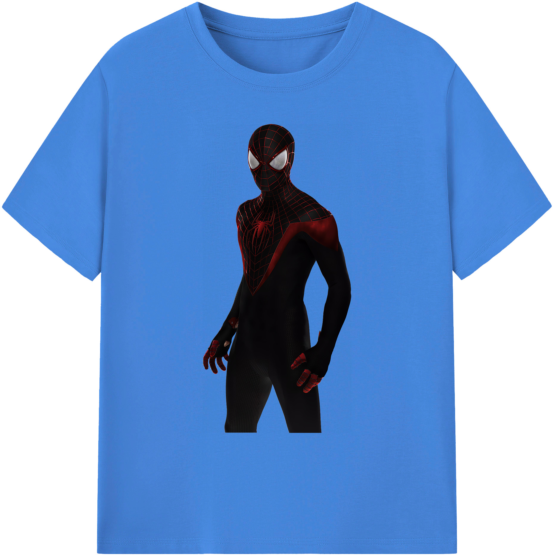 （画像用） Spider Man スパイダーマン 綿100％ メンズ半袖Tシャツ｜肌触りやわらか＆通気性