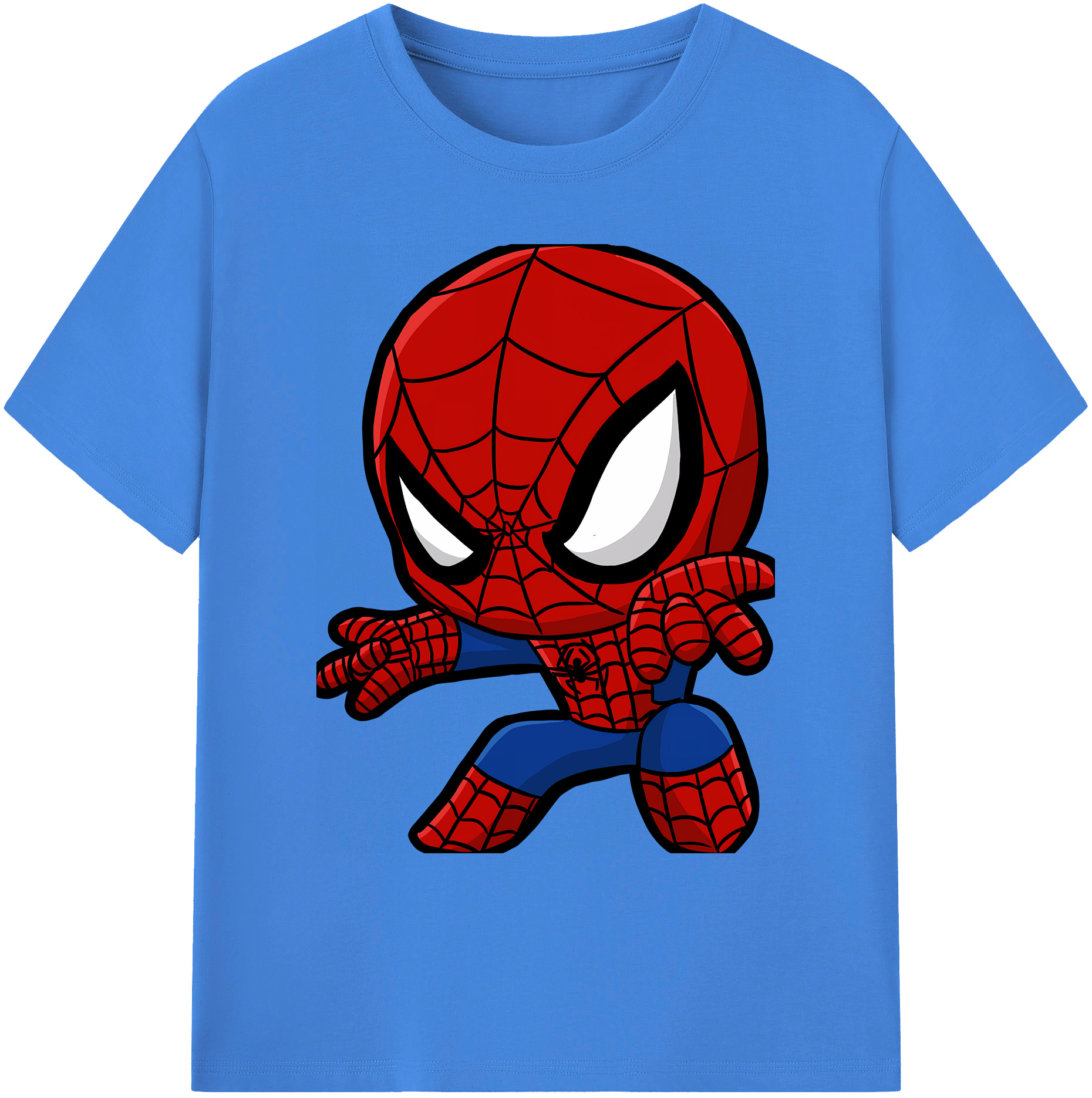 （画像用） Spider Man スパイダーマン 綿100％ メンズ半袖Tシャツ｜肌触りやわらか＆通気性