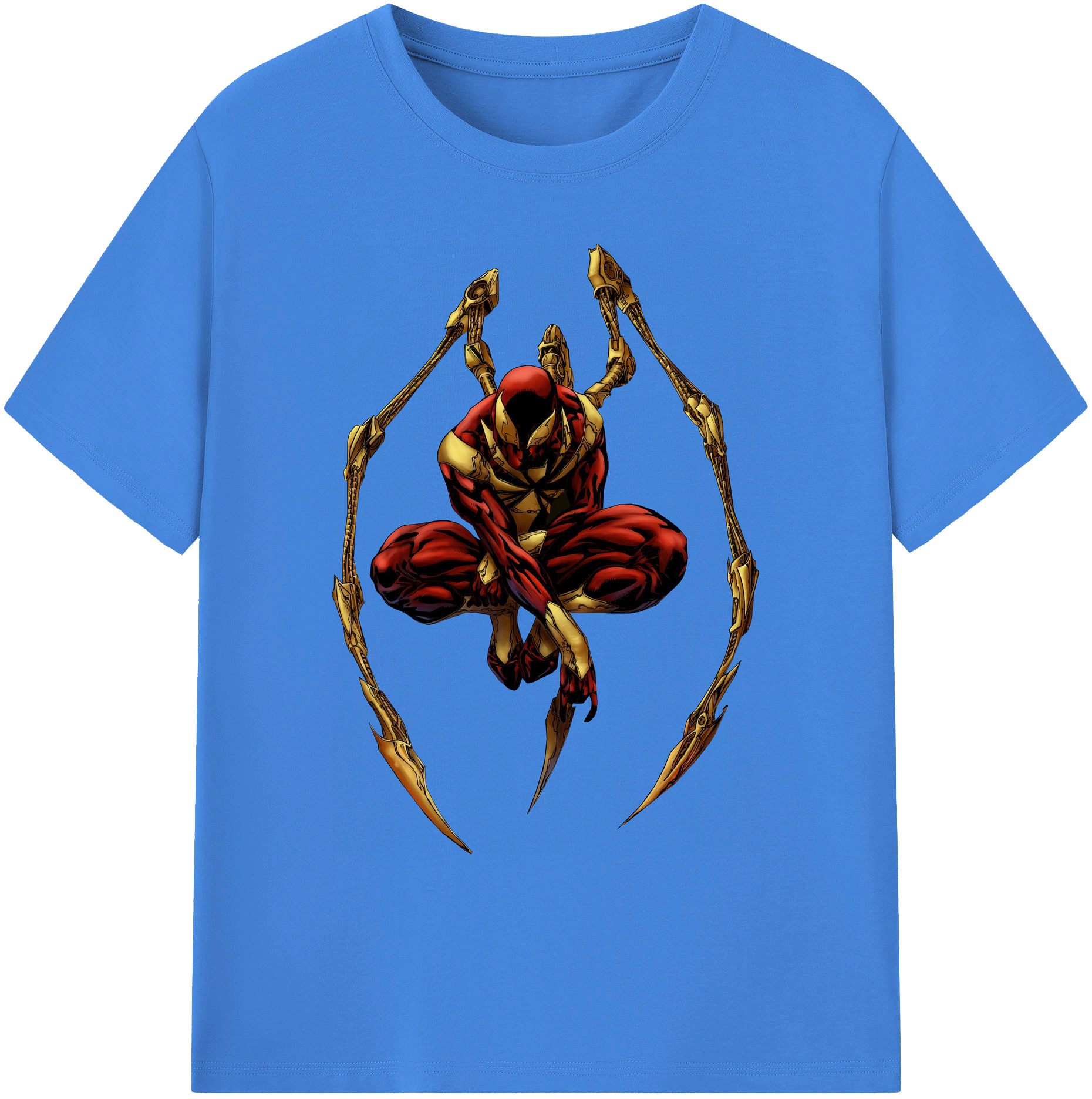 （画像用） Spider Man スパイダーマン 綿100％ メンズ半袖Tシャツ｜肌触りやわらか＆通気性