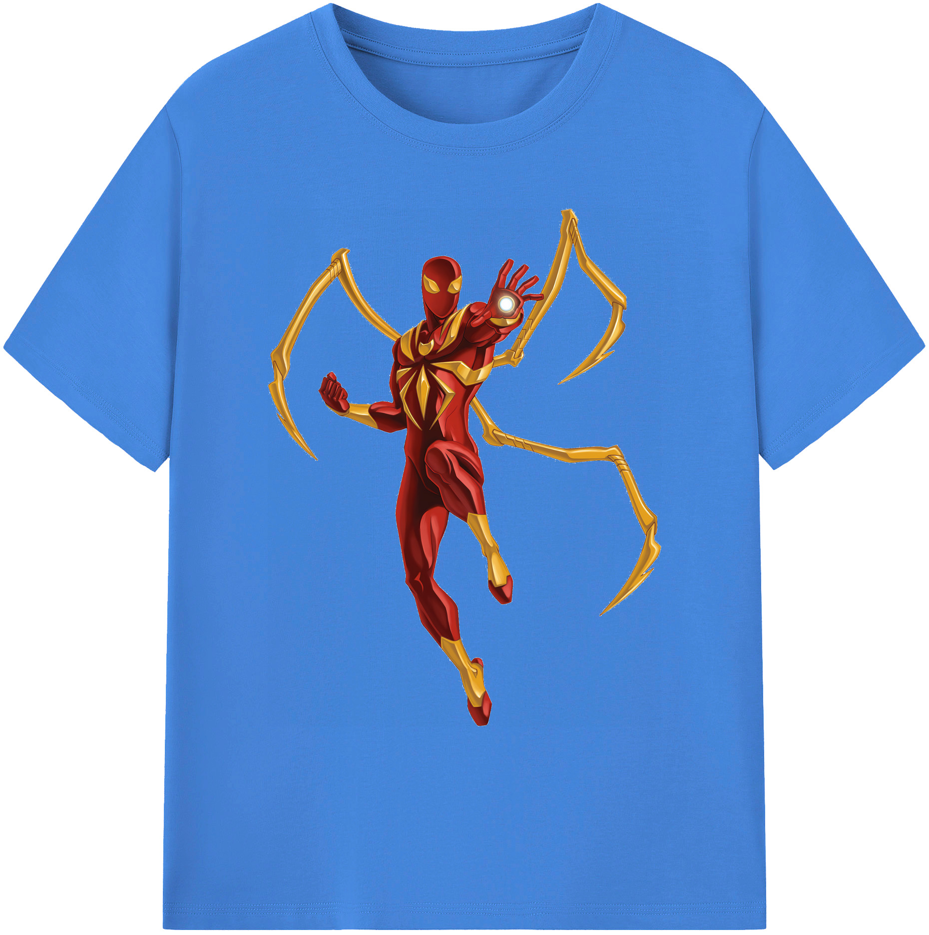 （画像用） Spider Man スパイダーマン 綿100％ メンズ半袖Tシャツ｜肌触りやわらか＆通気性