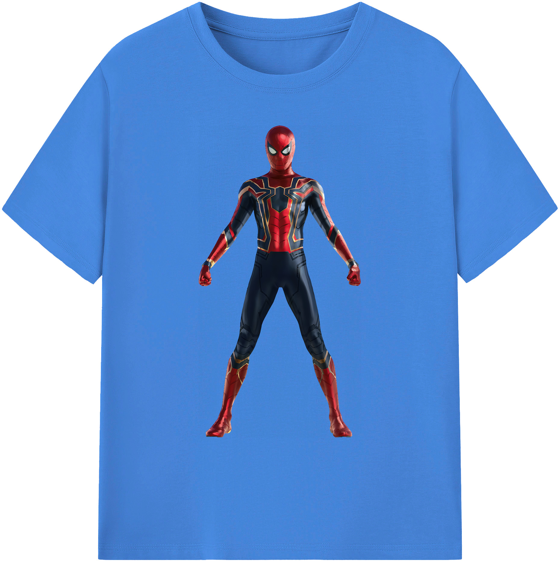 （画像用） Spider Man スパイダーマン 綿100％ メンズ半袖Tシャツ｜肌触りやわらか＆通気性