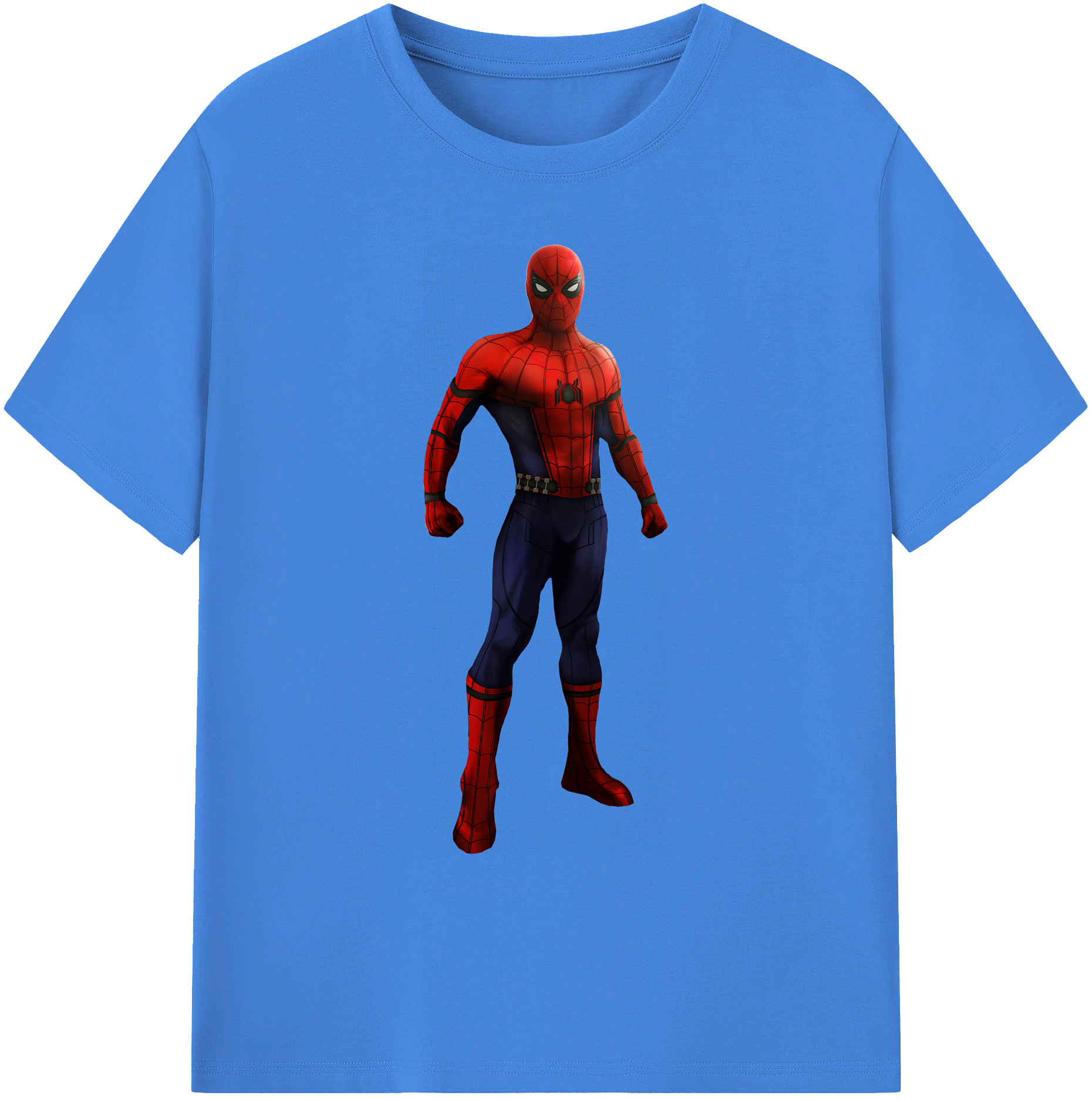 （画像用） Spider Man スパイダーマン 綿100％ メンズ半袖Tシャツ｜肌触りやわらか＆通気性