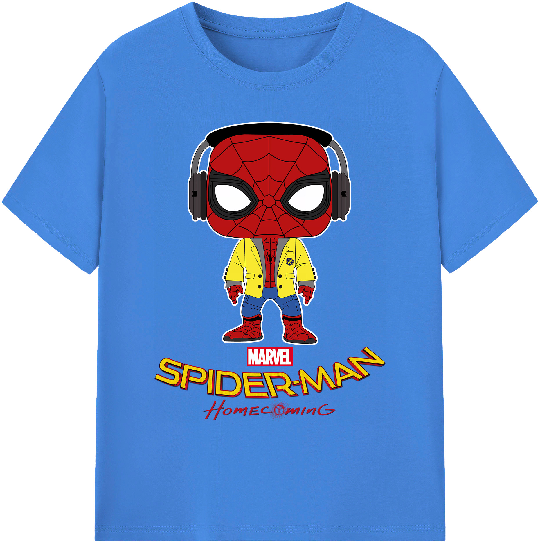 （画像用） Spider Man スパイダーマン 綿100％ メンズ半袖Tシャツ｜肌触りやわらか＆通気性