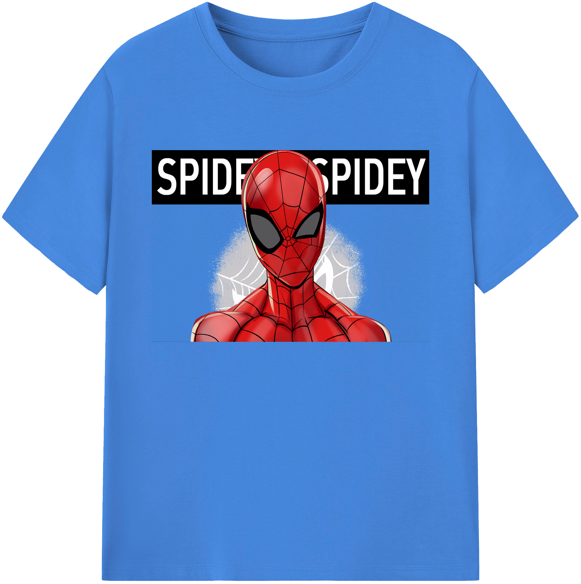 （画像用） Spider Man スパイダーマン 綿100％ メンズ半袖Tシャツ｜肌触りやわらか＆通気性