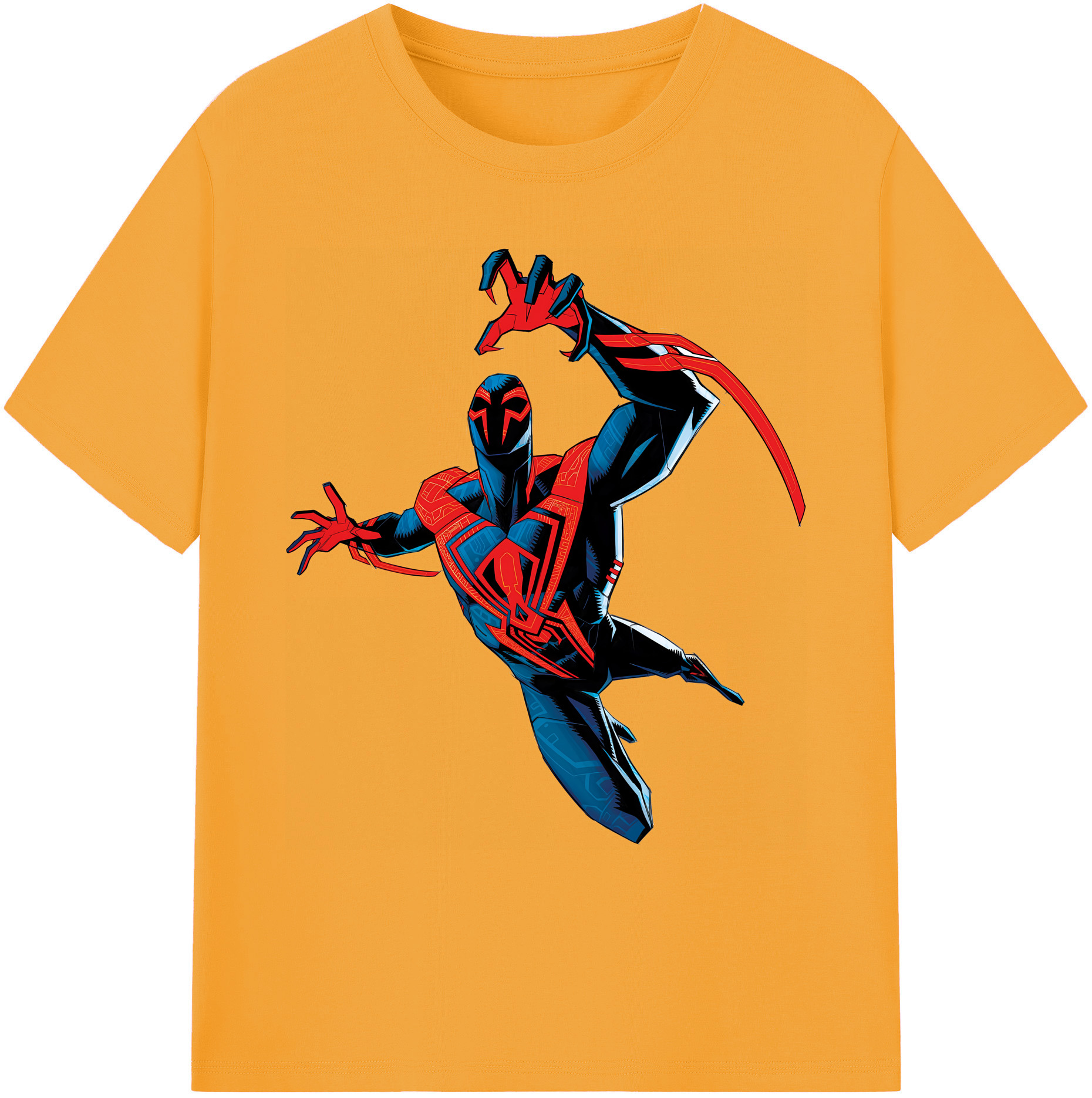 （画像用） Spider Man スパイダーマン 綿100％ メンズ半袖Tシャツ｜肌触りやわらか＆通気性