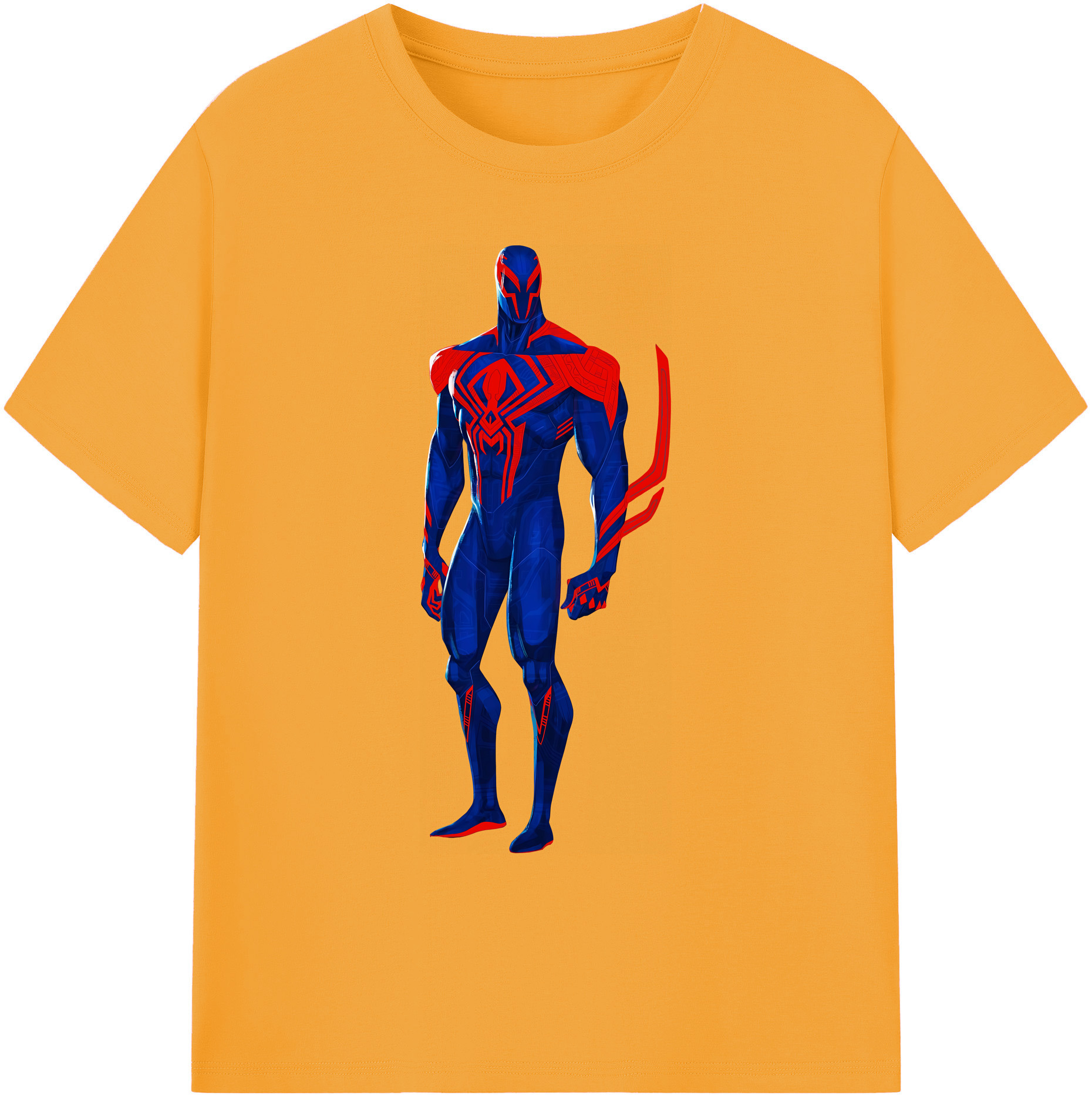 （画像用） Spider Man スパイダーマン 綿100％ メンズ半袖Tシャツ｜肌触りやわらか＆通気性