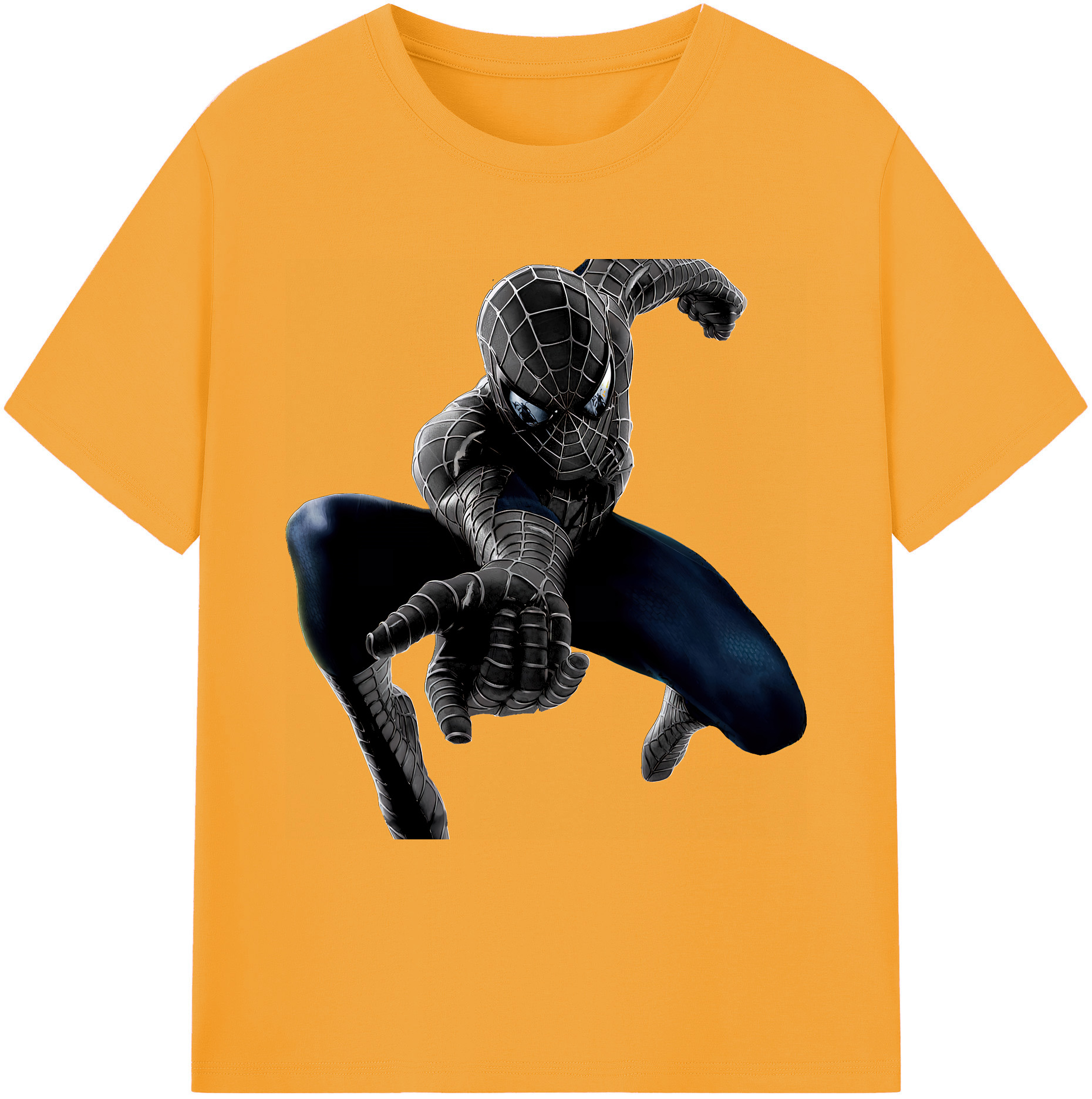（画像用） Spider Man スパイダーマン 綿100％ メンズ半袖Tシャツ｜肌触りやわらか＆通気性