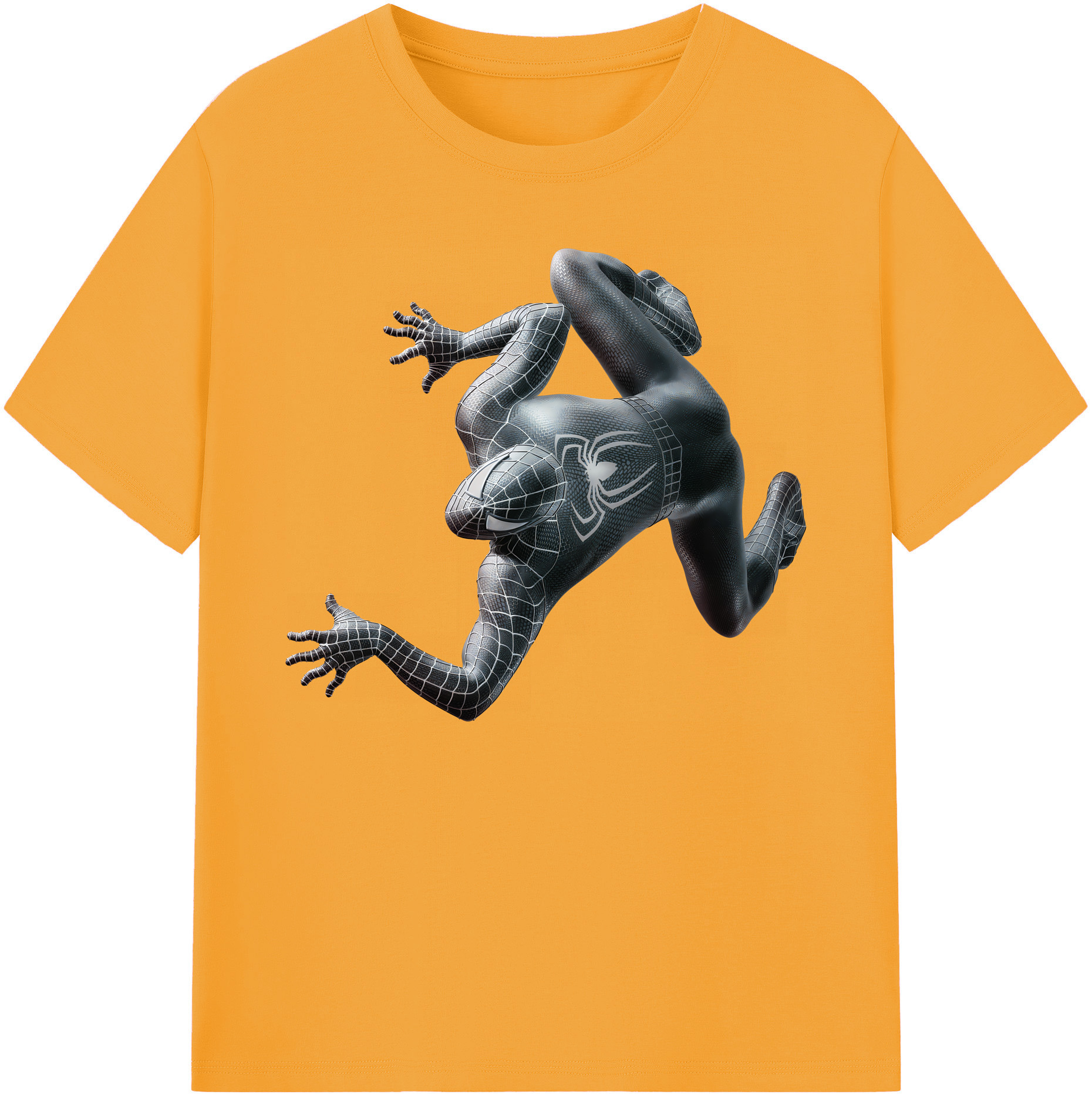 （画像用） Spider Man スパイダーマン 綿100％ メンズ半袖Tシャツ｜肌触りやわらか＆通気性