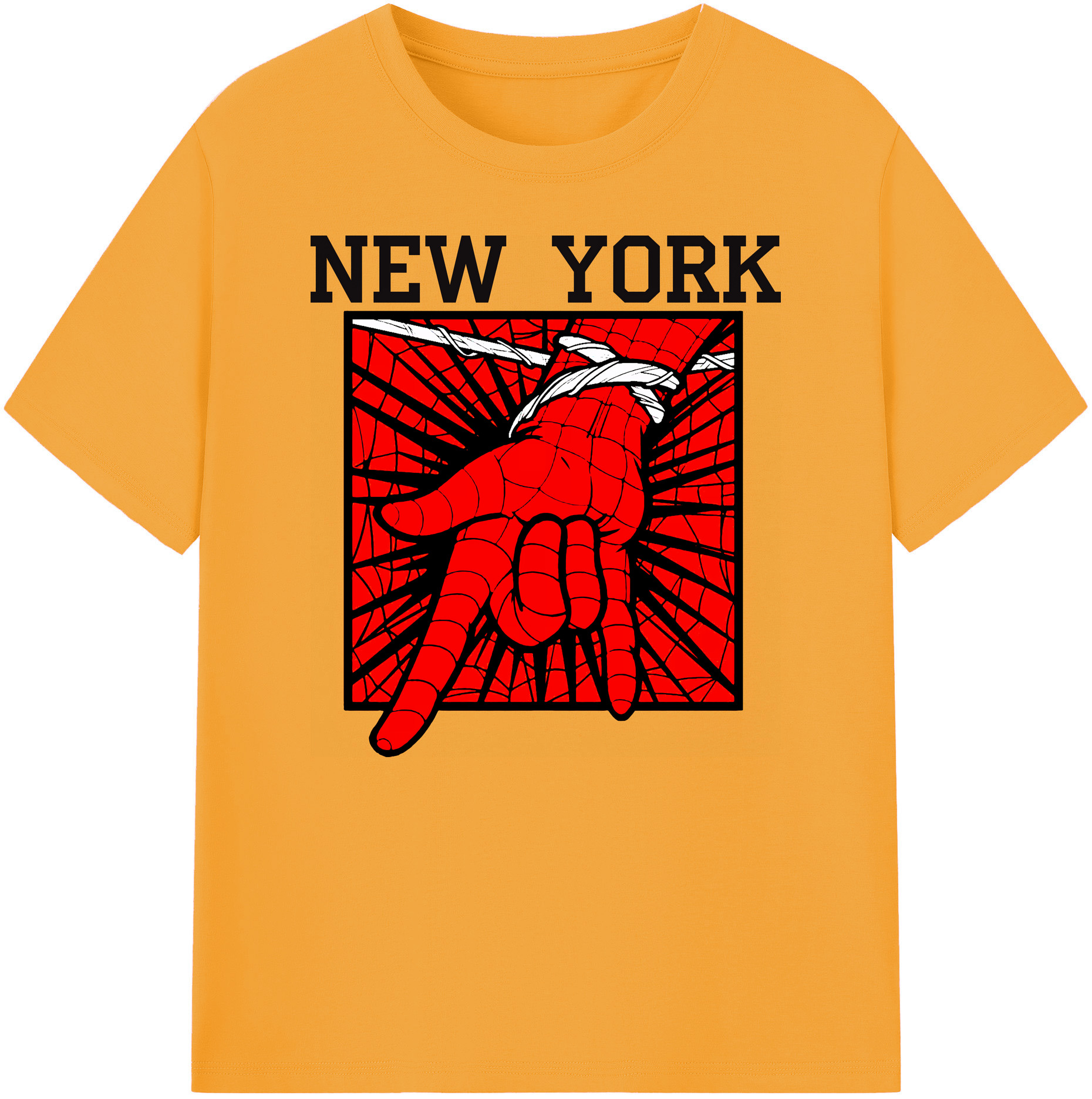（画像用） Spider Man スパイダーマン 綿100％ メンズ半袖Tシャツ｜肌触りやわらか＆通気性