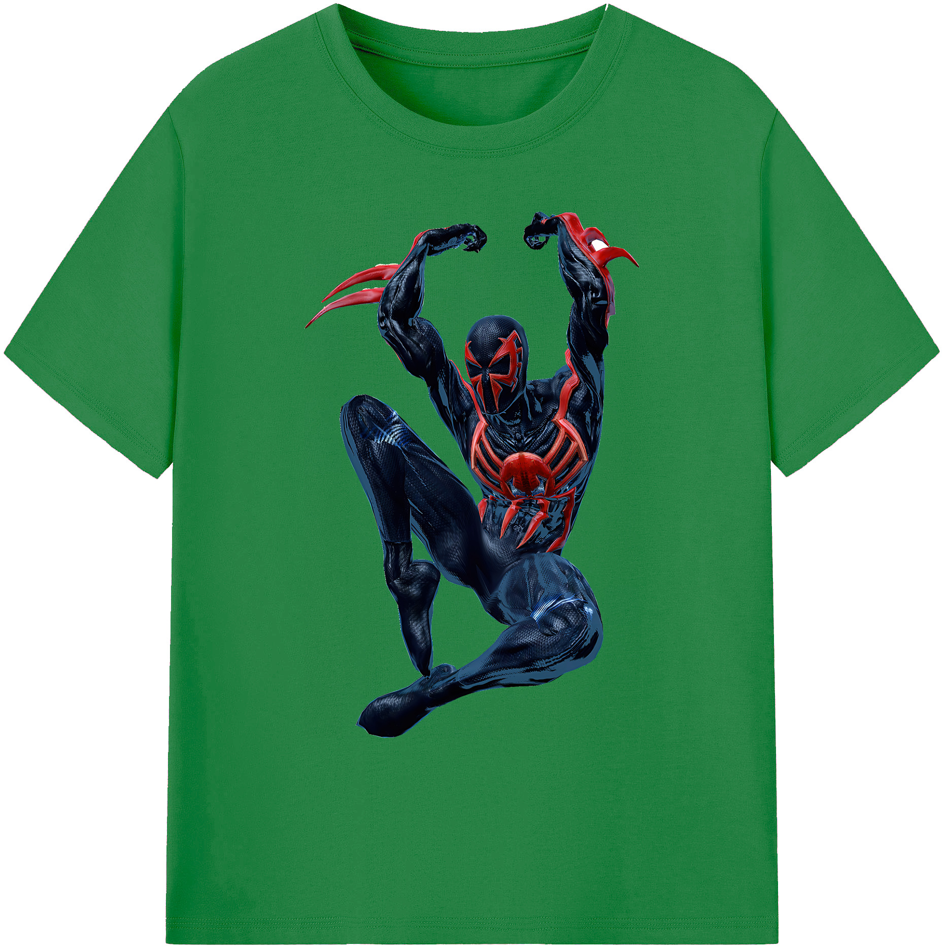 （画像用） Spider Man スパイダーマン 綿100％ メンズ半袖Tシャツ｜肌触りやわらか＆通気性