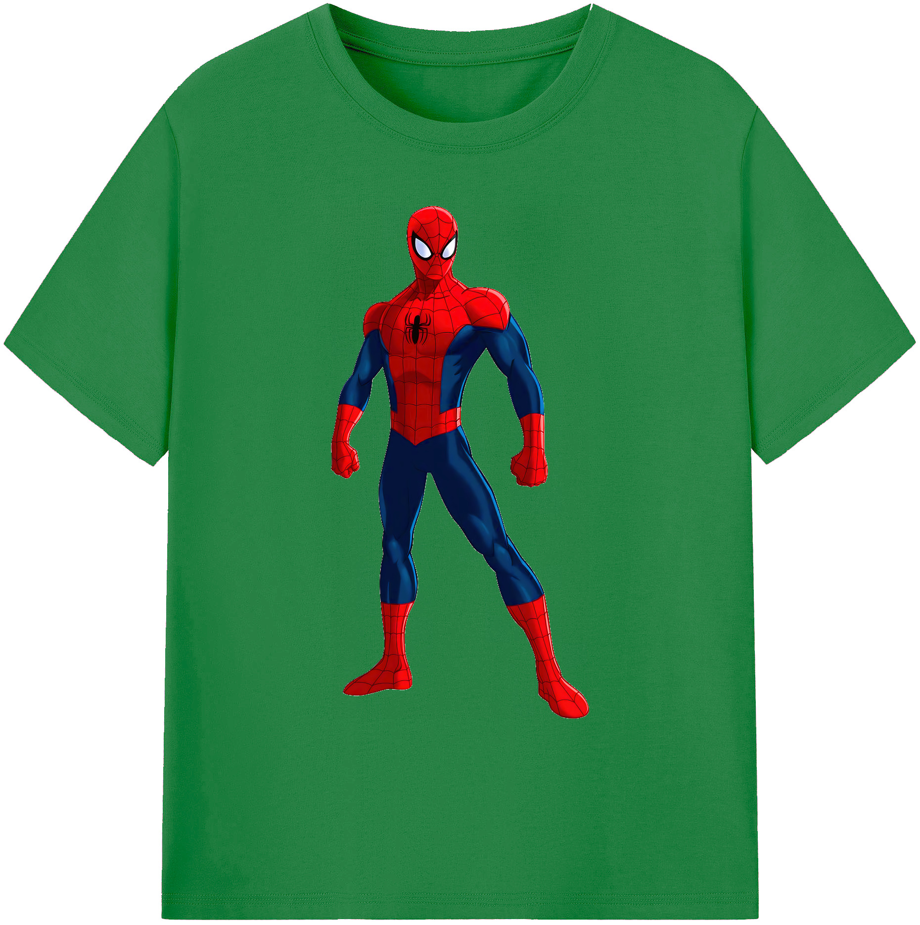 （画像用） Spider Man スパイダーマン 綿100％ メンズ半袖Tシャツ｜肌触りやわらか＆通気性