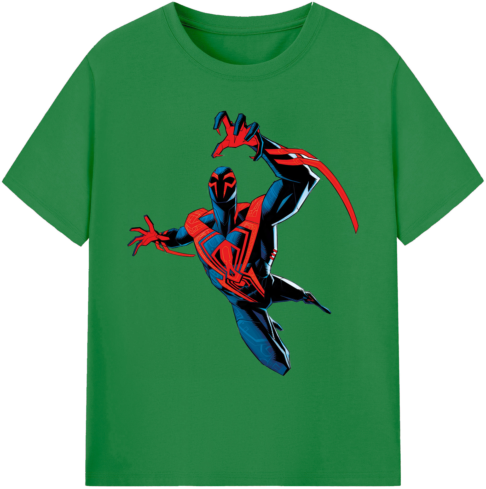 （画像用） Spider Man スパイダーマン 綿100％ メンズ半袖Tシャツ｜肌触りやわらか＆通気性