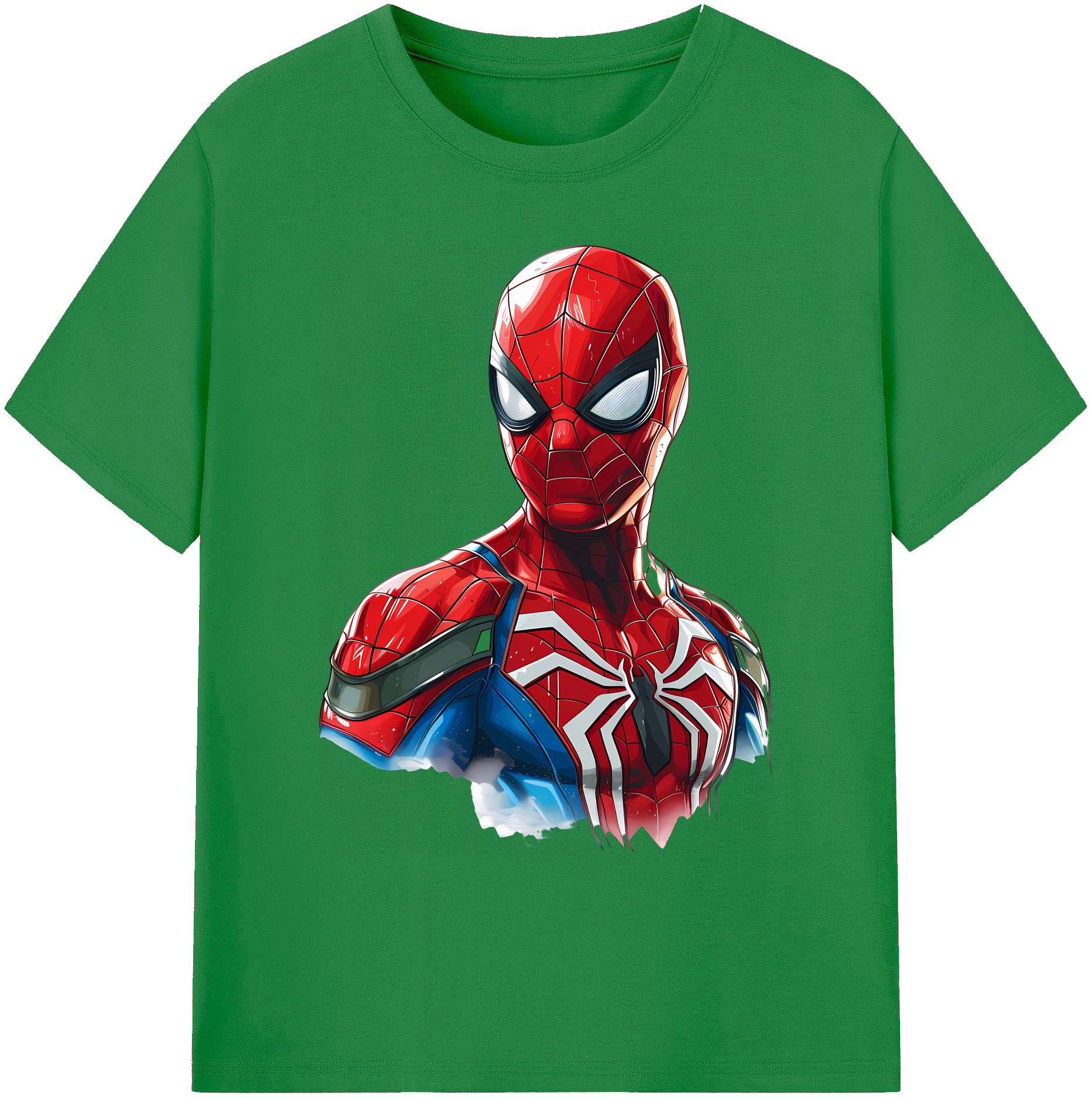 （画像用） Spider Man スパイダーマン 綿100％ メンズ半袖Tシャツ｜肌触りやわらか＆通気性