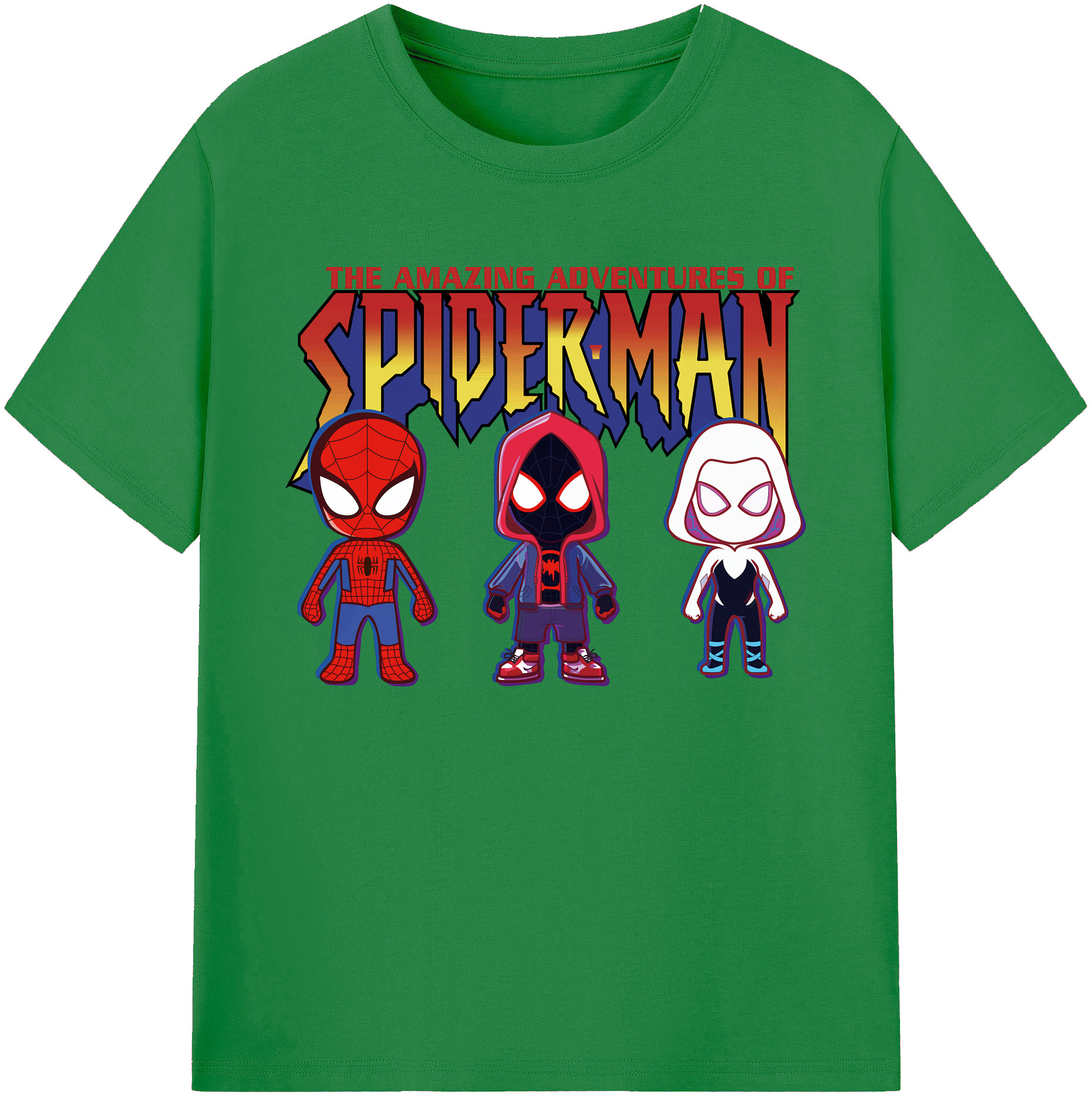 （画像用） Spider Man スパイダーマン 綿100％ メンズ半袖Tシャツ｜肌触りやわらか＆通気性