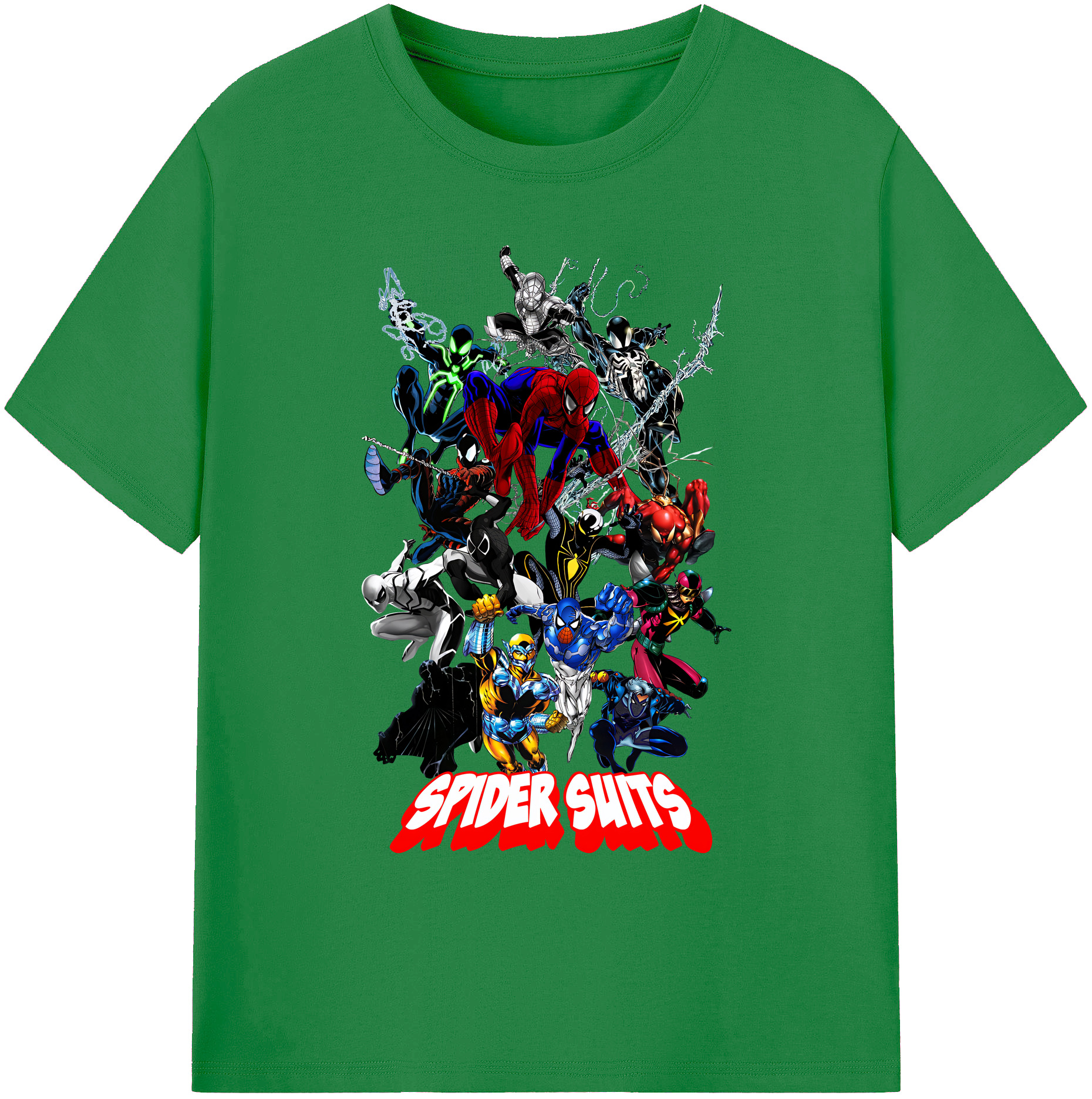 （画像用） Spider Man スパイダーマン 綿100％ メンズ半袖Tシャツ｜肌触りやわらか＆通気性