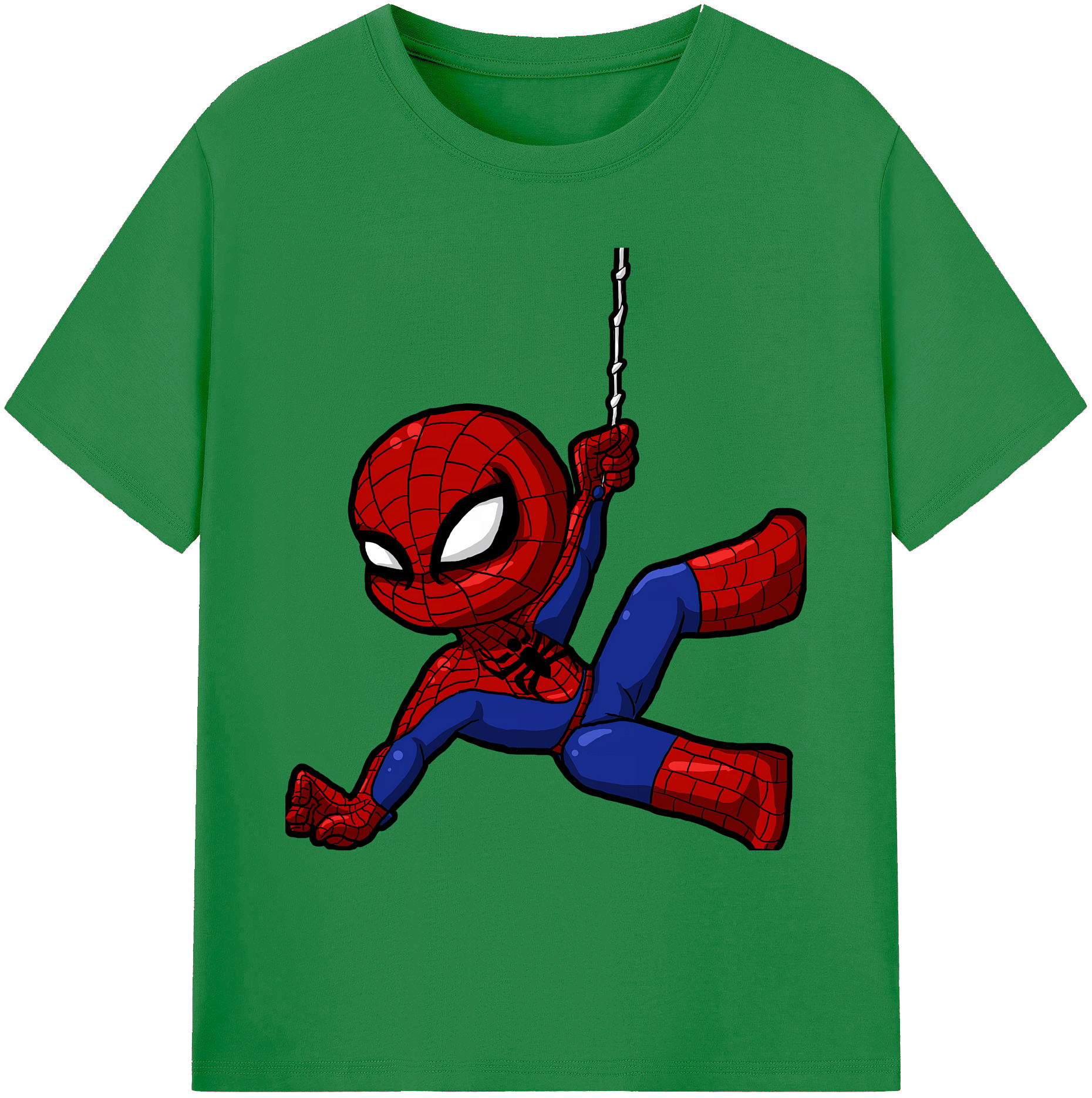 （画像用） Spider Man スパイダーマン 綿100％ メンズ半袖Tシャツ｜肌触りやわらか＆通気性