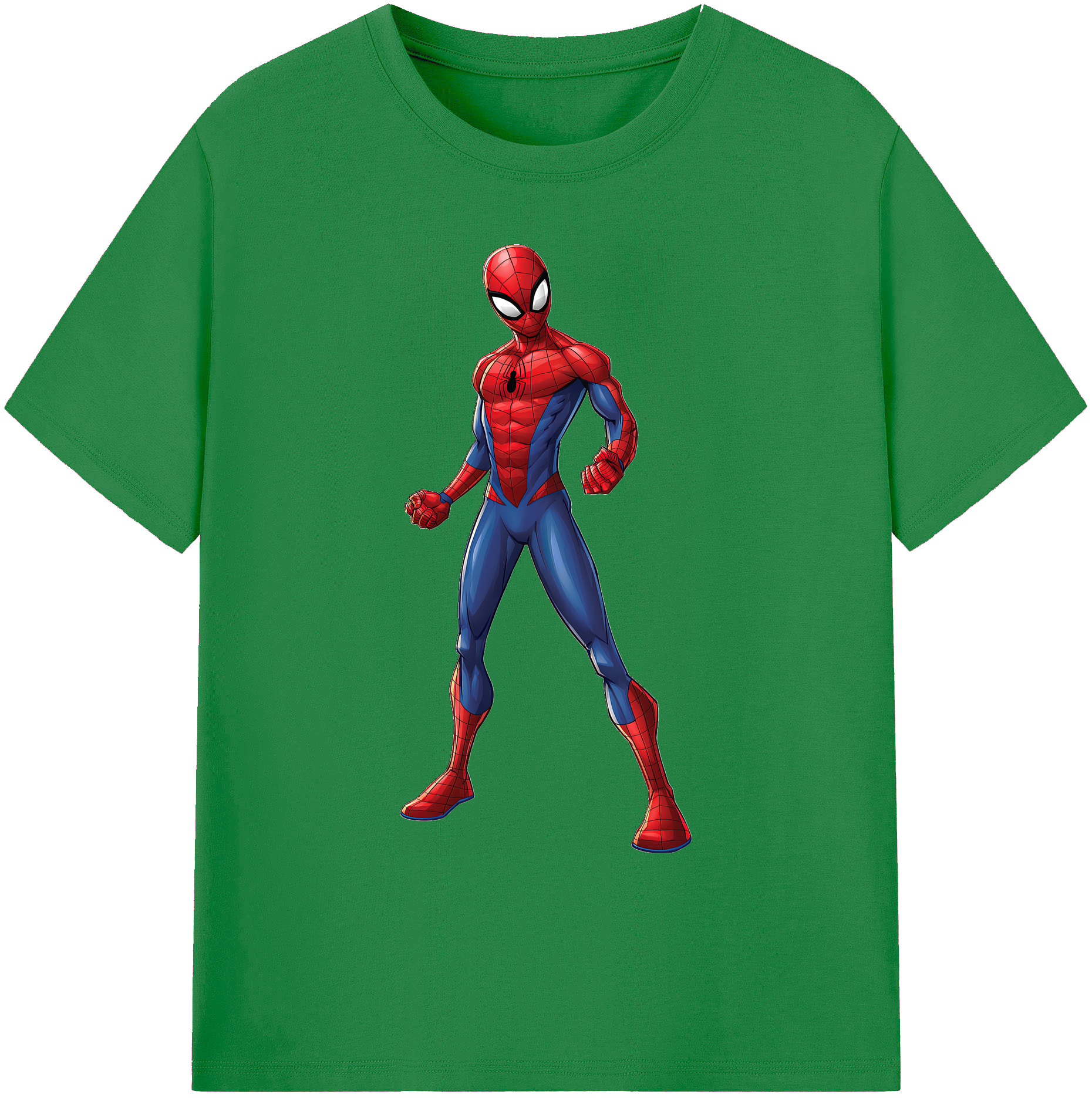 （画像用） Spider Man スパイダーマン 綿100％ メンズ半袖Tシャツ｜肌触りやわらか＆通気性