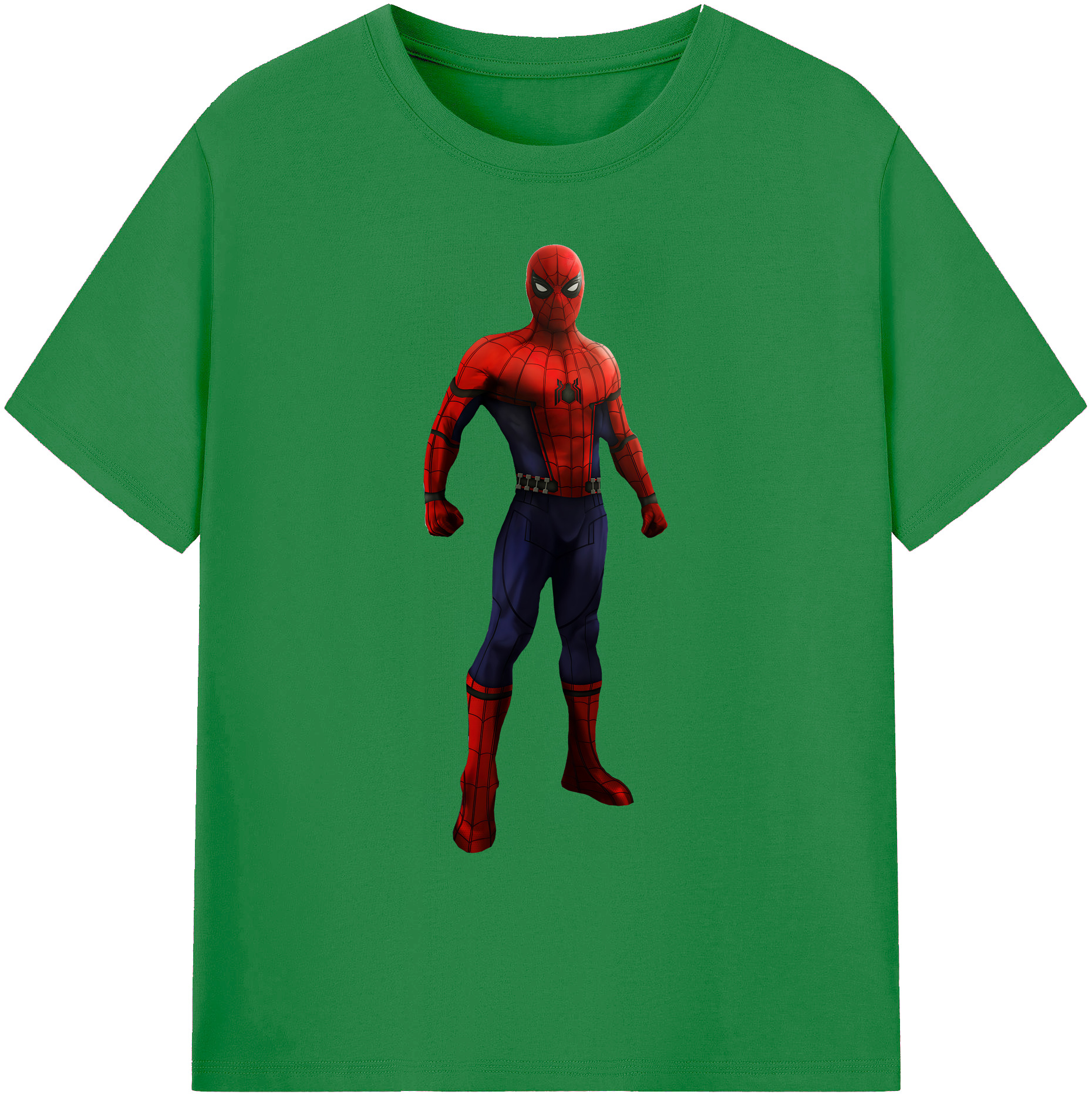 （画像用） Spider Man スパイダーマン 綿100％ メンズ半袖Tシャツ｜肌触りやわらか＆通気性