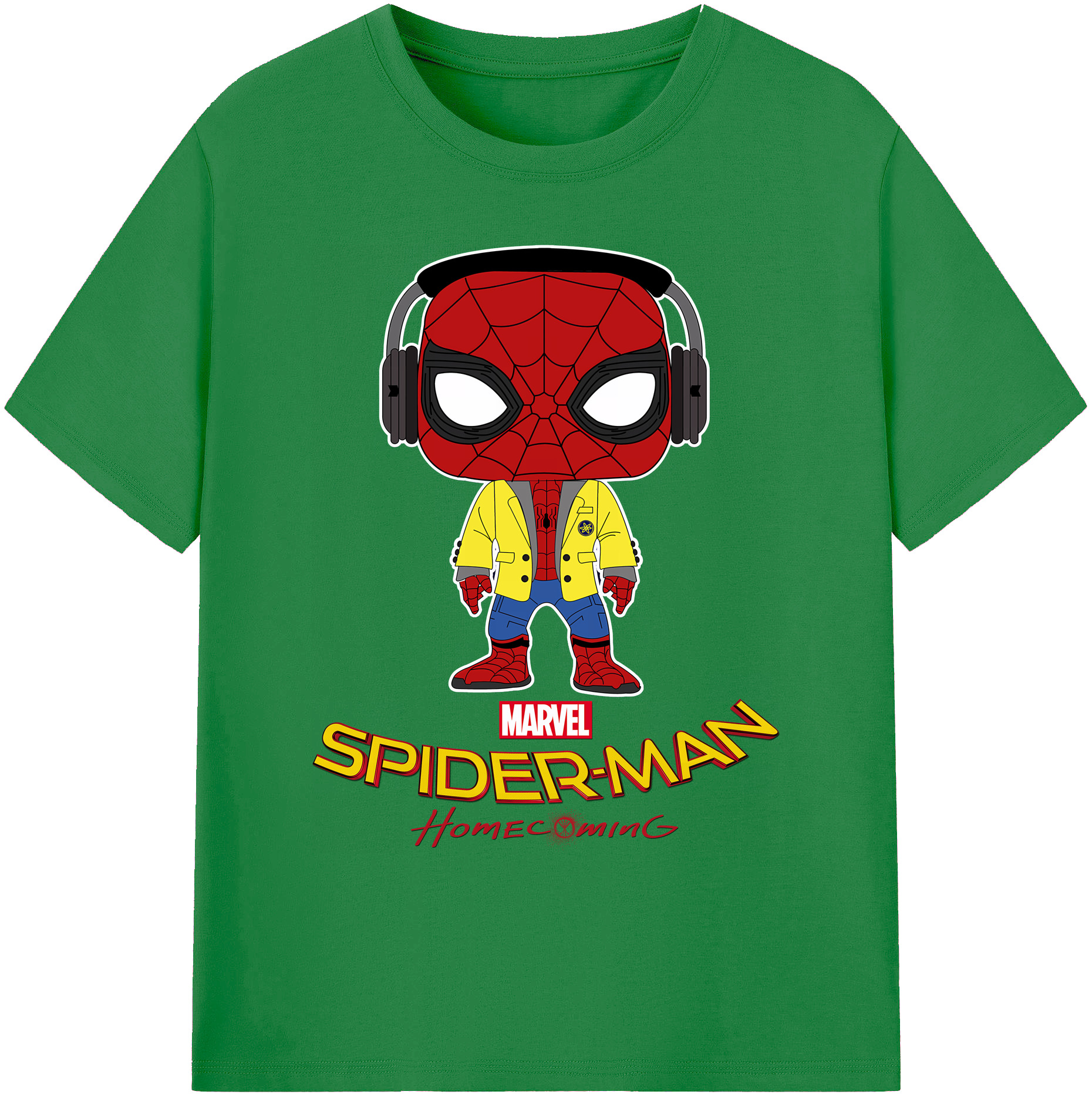 （画像用） Spider Man スパイダーマン 綿100％ メンズ半袖Tシャツ｜肌触りやわらか＆通気性