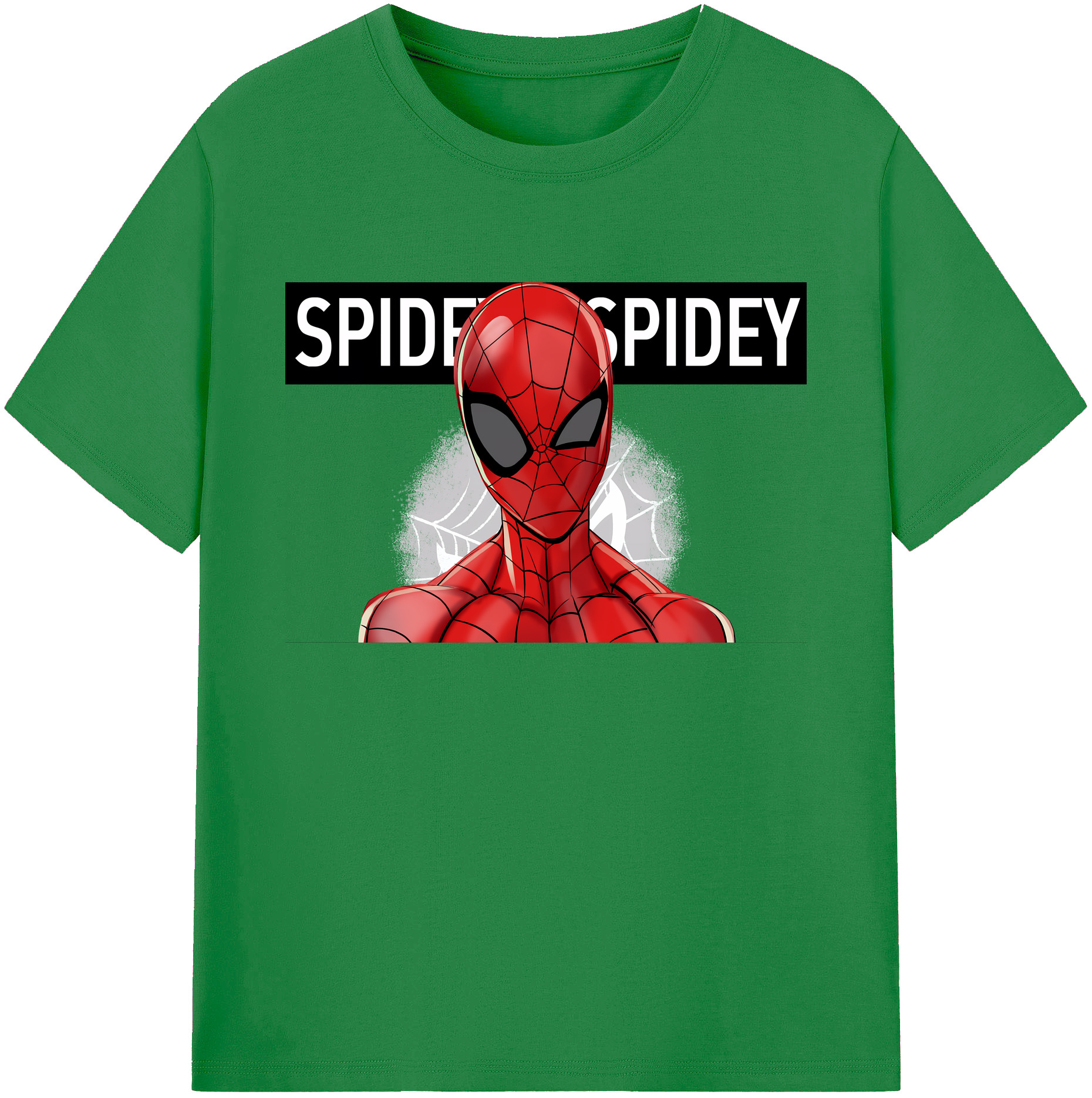 （画像用） Spider Man スパイダーマン 綿100％ メンズ半袖Tシャツ｜肌触りやわらか＆通気性