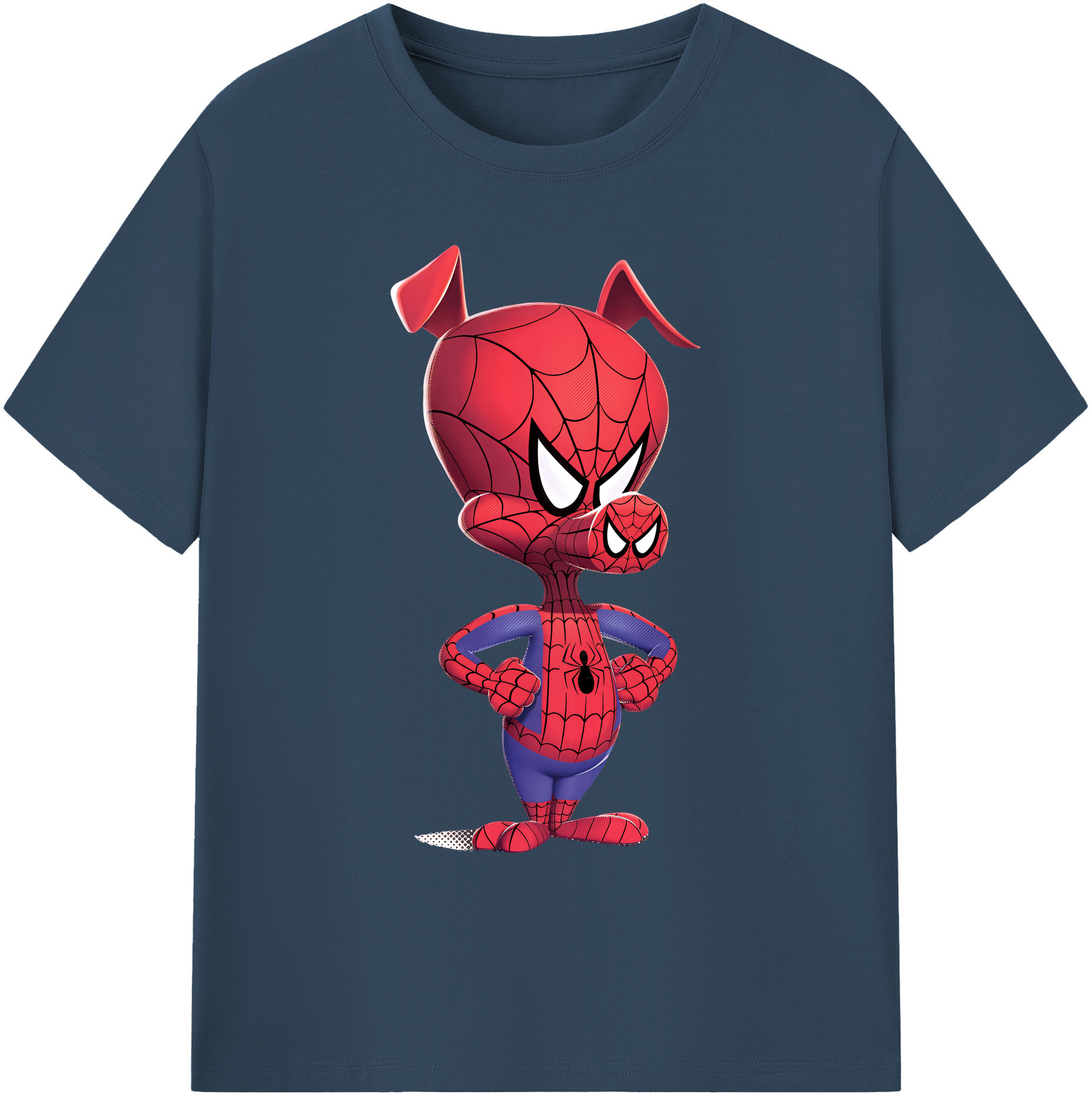 （画像用） Spider Man スパイダーマン 綿100％ メンズ半袖Tシャツ｜肌触りやわらか＆通気性