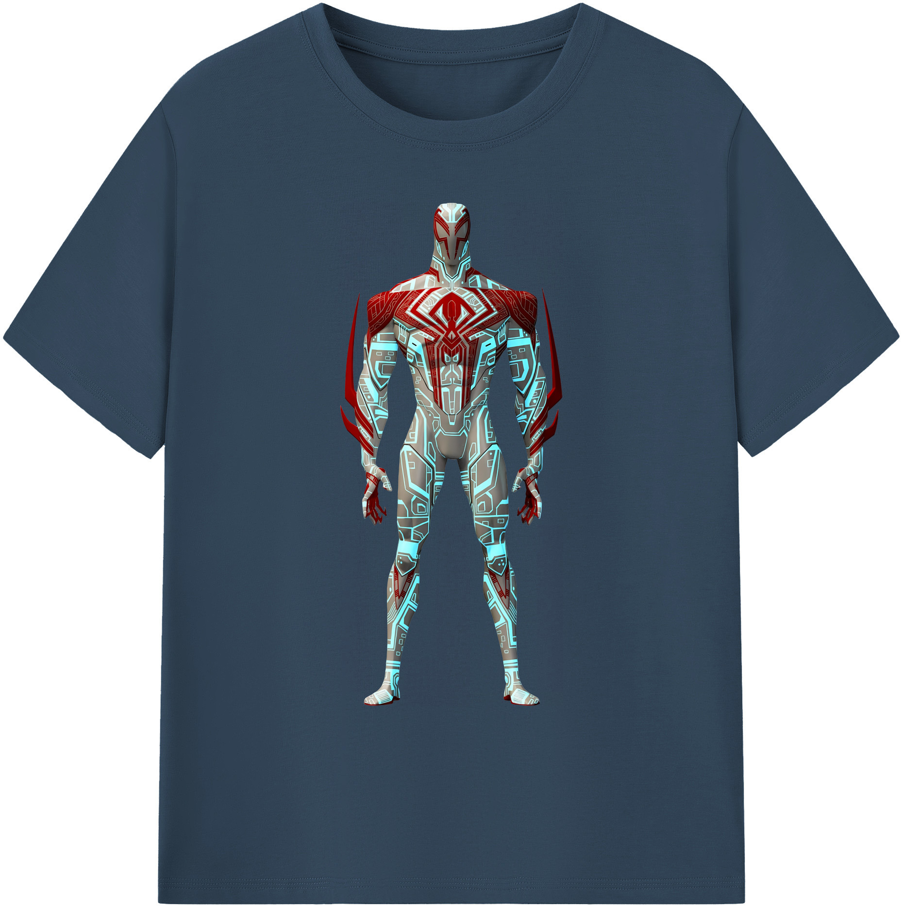 （画像用） Spider Man スパイダーマン 綿100％ メンズ半袖Tシャツ｜肌触りやわらか＆通気性