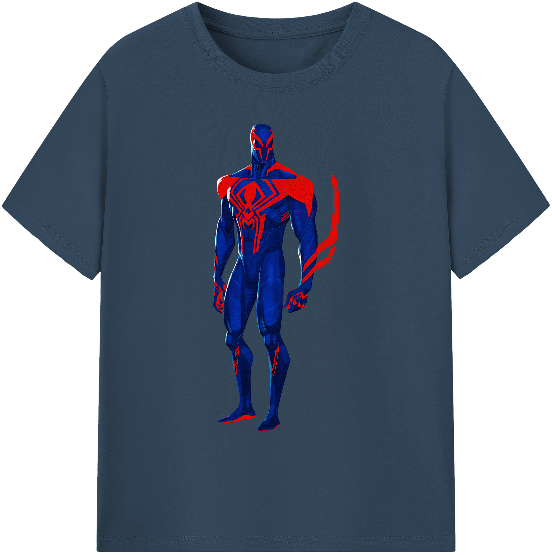 （画像用） Spider Man スパイダーマン 綿100％ メンズ半袖Tシャツ｜肌触りやわらか＆通気性