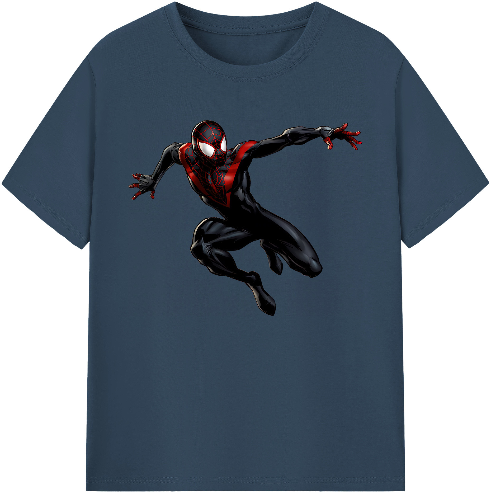 （画像用） Spider Man スパイダーマン 綿100％ メンズ半袖Tシャツ｜肌触りやわらか＆通気性