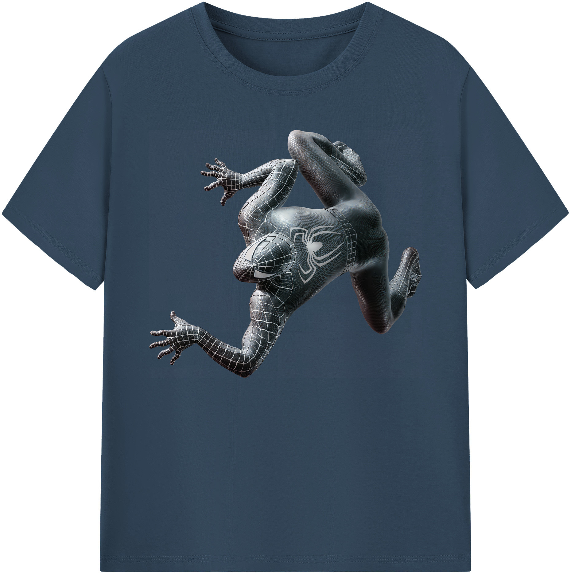 （画像用） Spider Man スパイダーマン 綿100％ メンズ半袖Tシャツ｜肌触りやわらか＆通気性