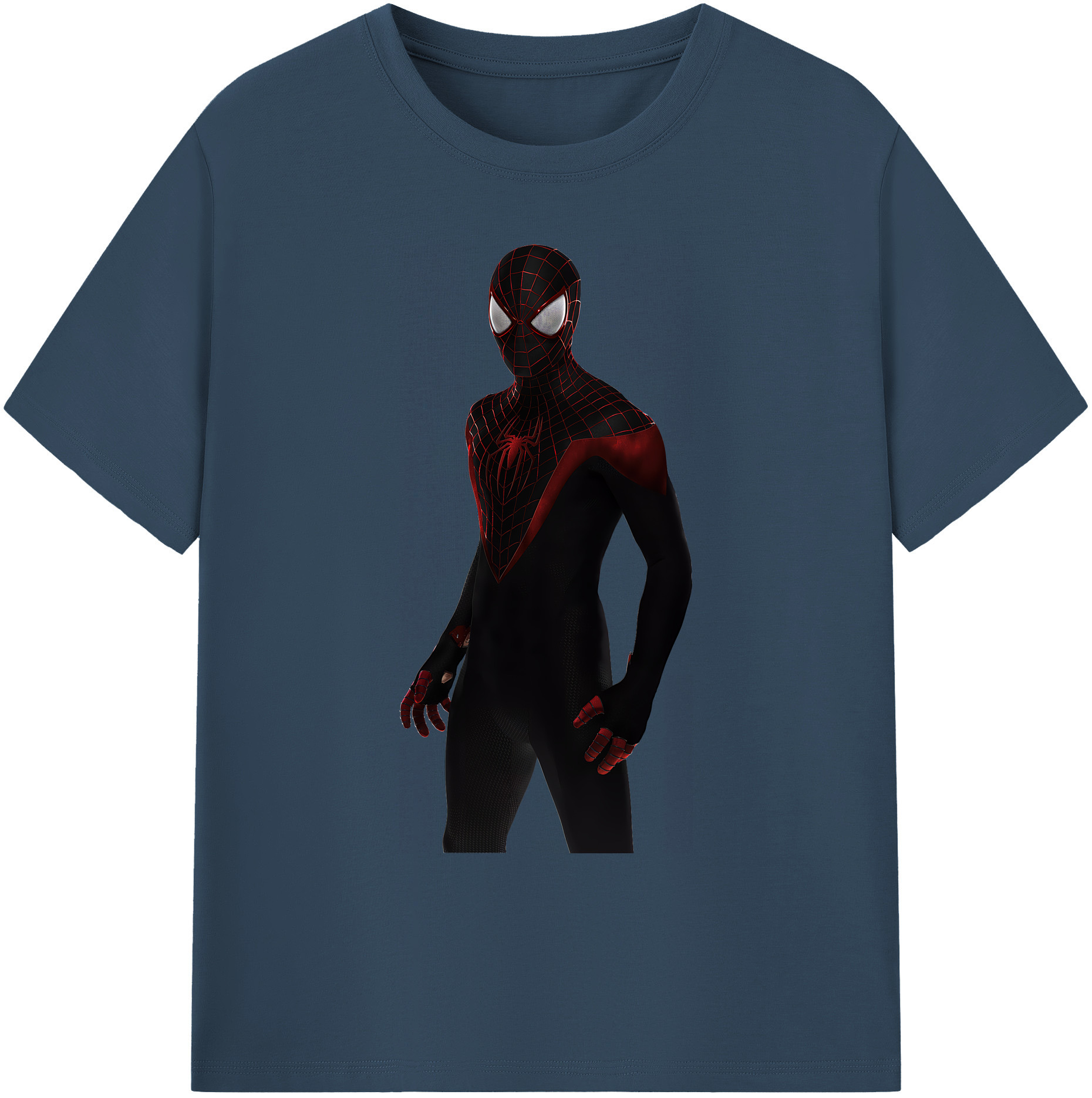 （画像用） Spider Man スパイダーマン 綿100％ メンズ半袖Tシャツ｜肌触りやわらか＆通気性