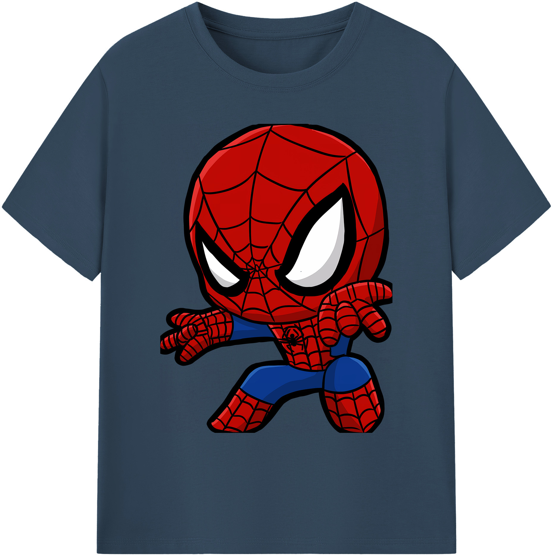 （画像用） Spider Man スパイダーマン 綿100％ メンズ半袖Tシャツ｜肌触りやわらか＆通気性