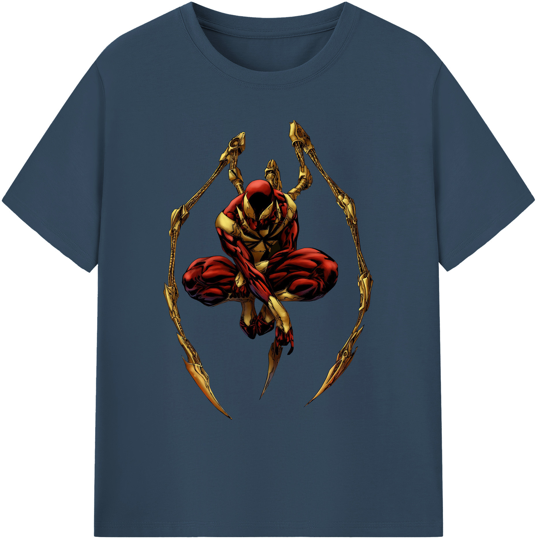 （画像用） Spider Man スパイダーマン 綿100％ メンズ半袖Tシャツ｜肌触りやわらか＆通気性
